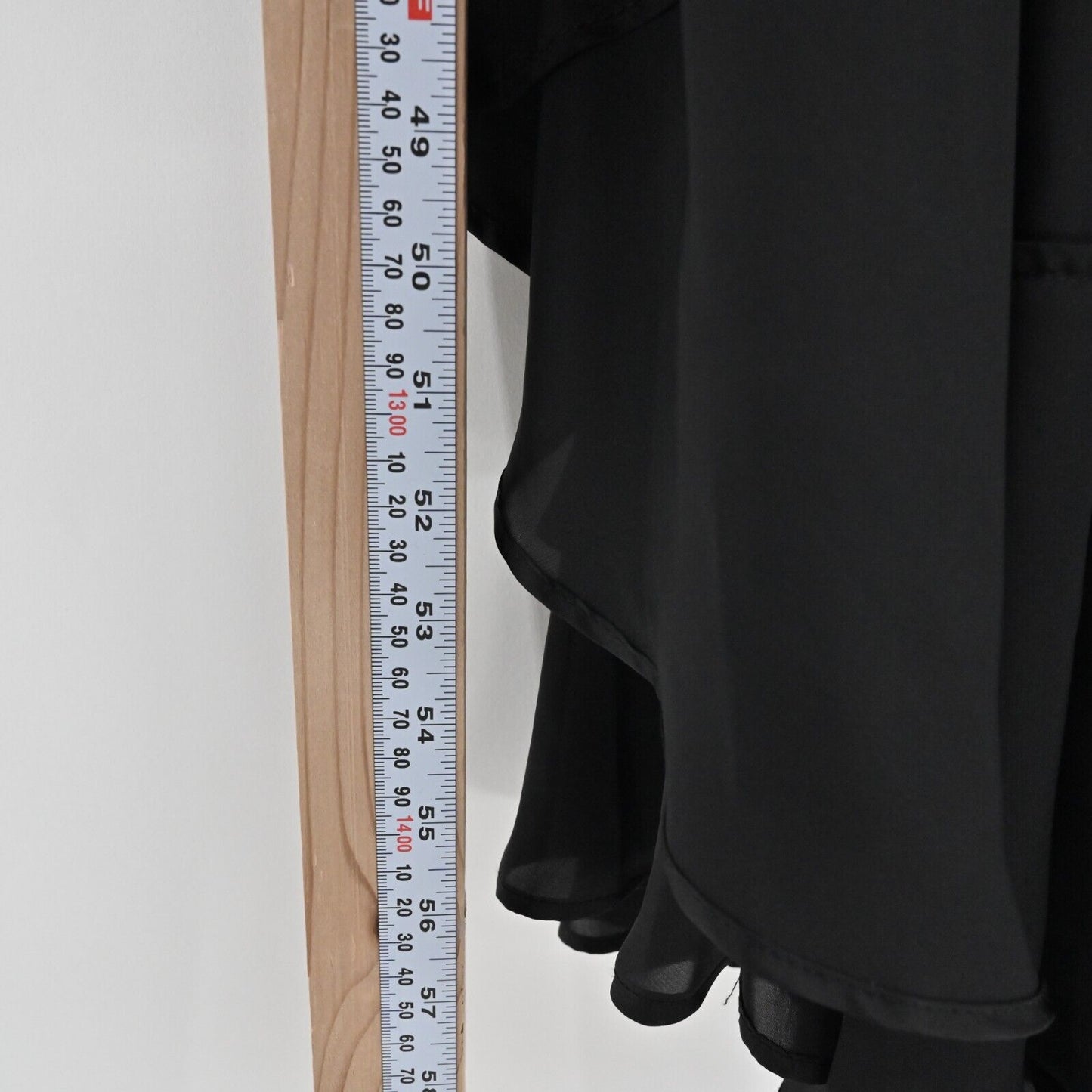 SUKI SO Dress Size S Solid Black Sleeveless Ruffle High Low Button Front Maxi