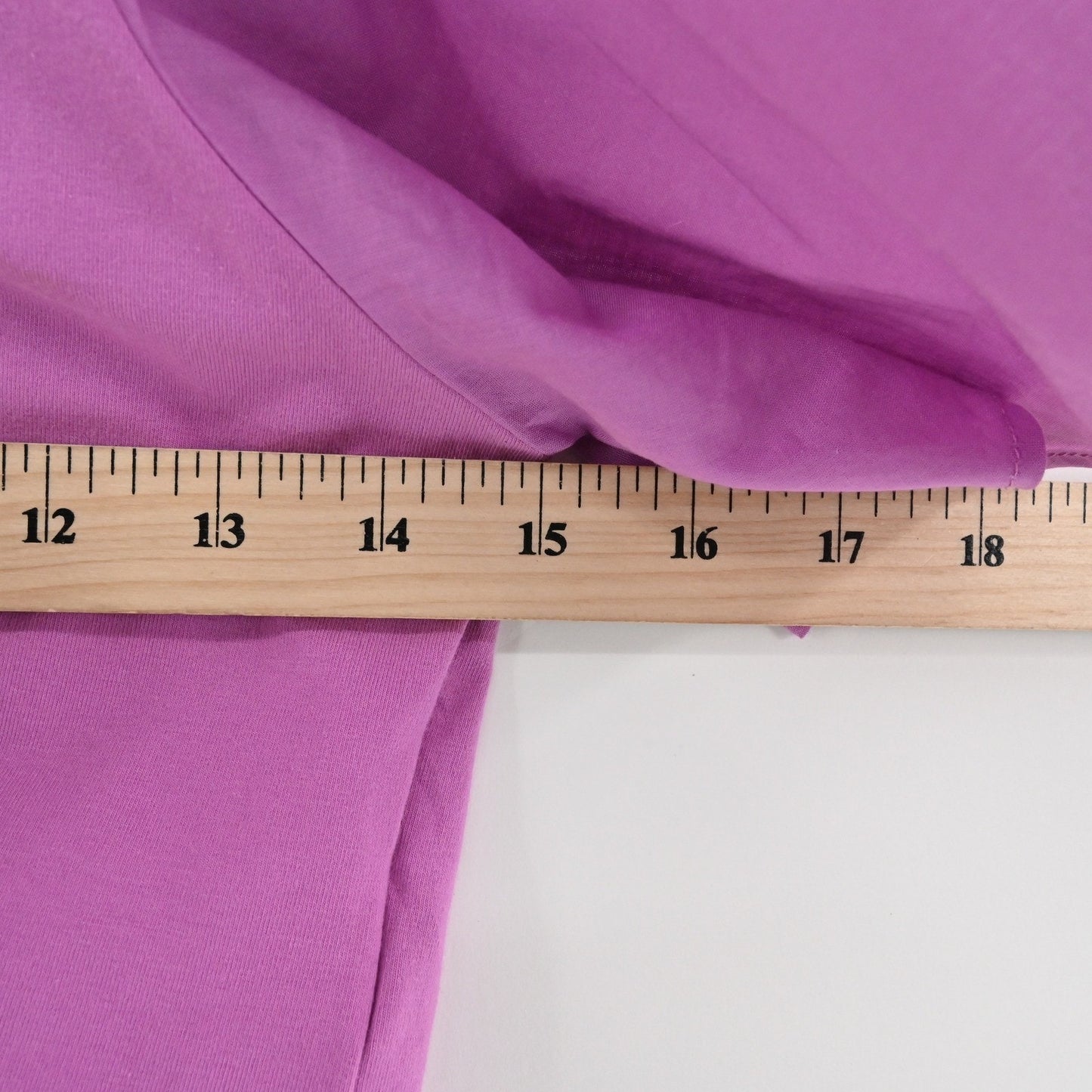 Anthropologie Maeve Womens Flutter Sleeve Top Size XS Lilac Coquette Blouse