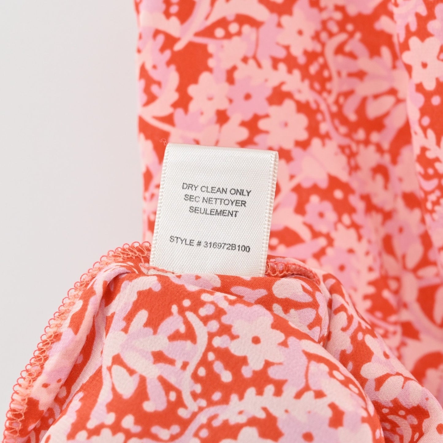 Rebecca Taylor Womens Silk Floral Top Size 8 Pleated Peplum Red Pink Blouse
