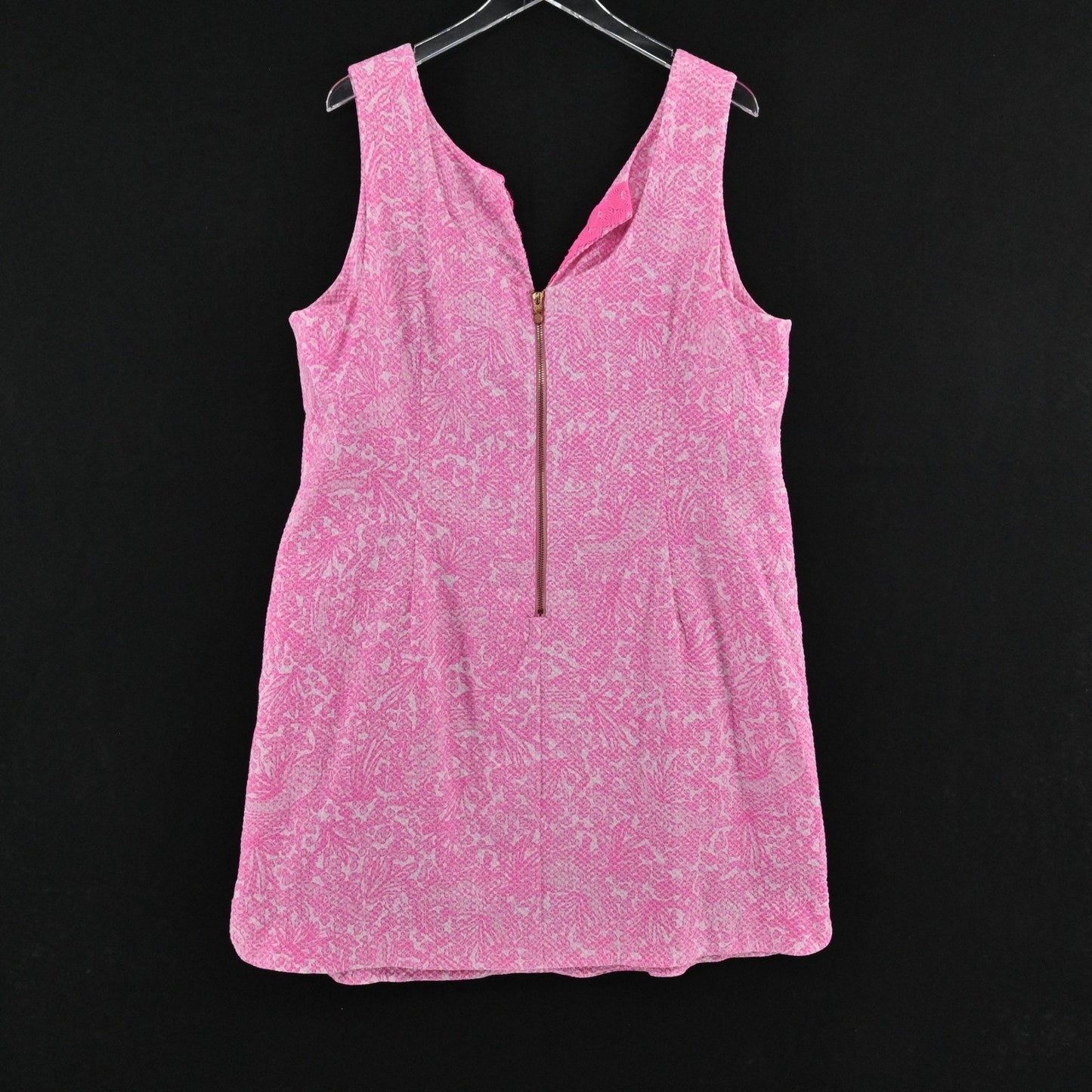 Lilly Pulitzer for Target See Ya Later Dress Size 22W Pink White Sleeveless Bold