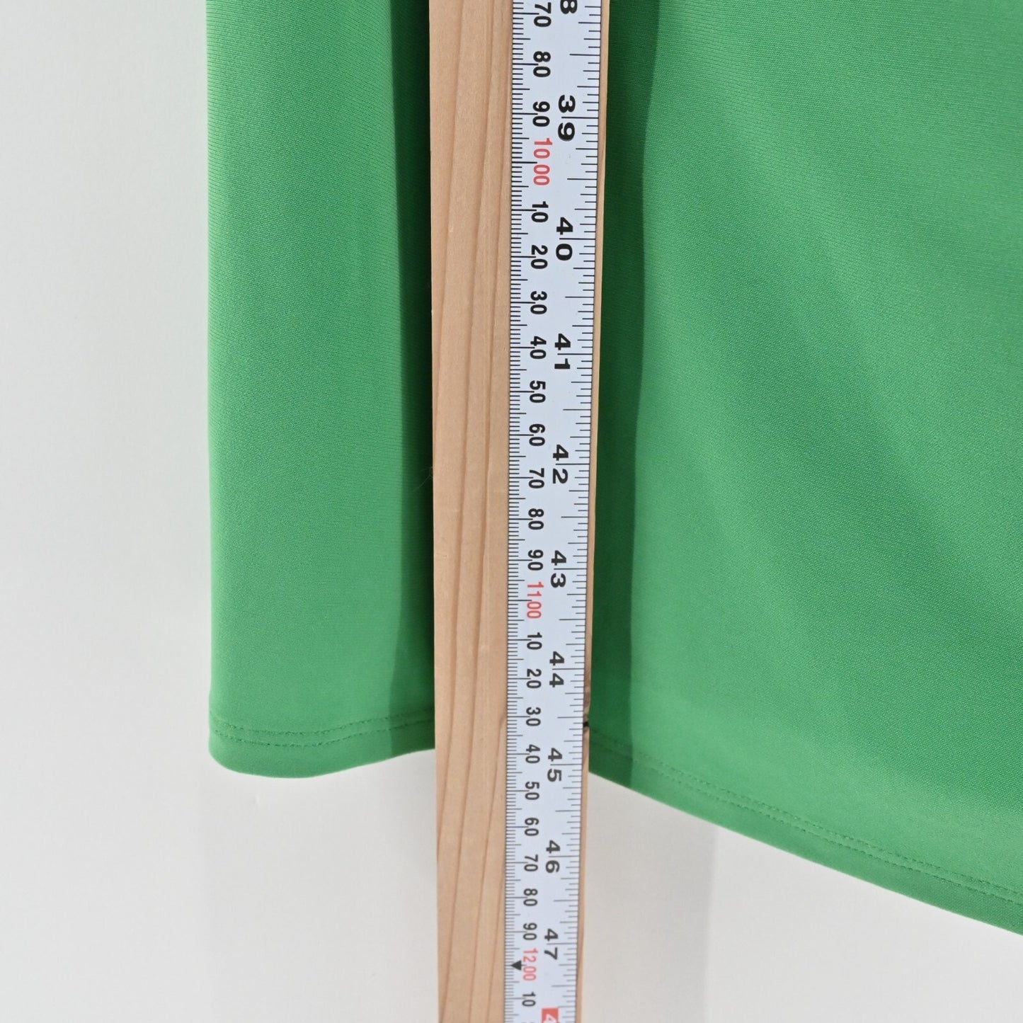 LAUREN RALPH LAUREN Dress Size 20W Solid Green VNeck Ruched Jersey Stretch LRL