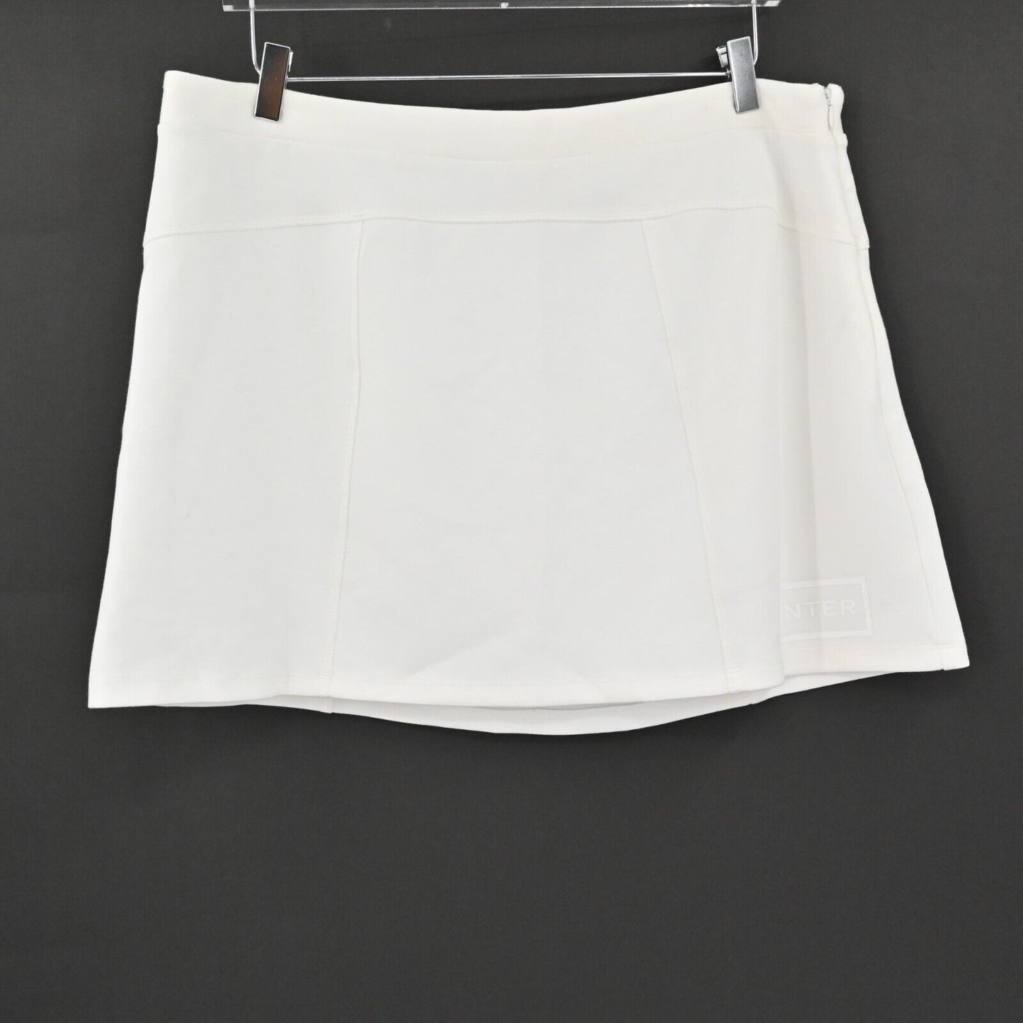 HUNTER Skort Womens Size XL Target Classic Mini Athletic Skirt White Skirt Logo