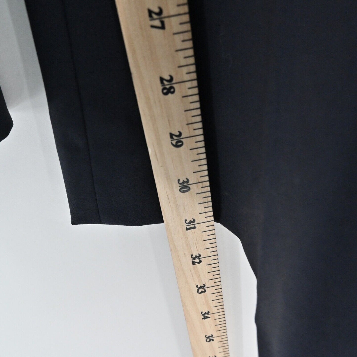 ELIE TAHARI Pants Womens Sz 6 Navy Blue Wool Blend Low Rise Straight Leg Trouser