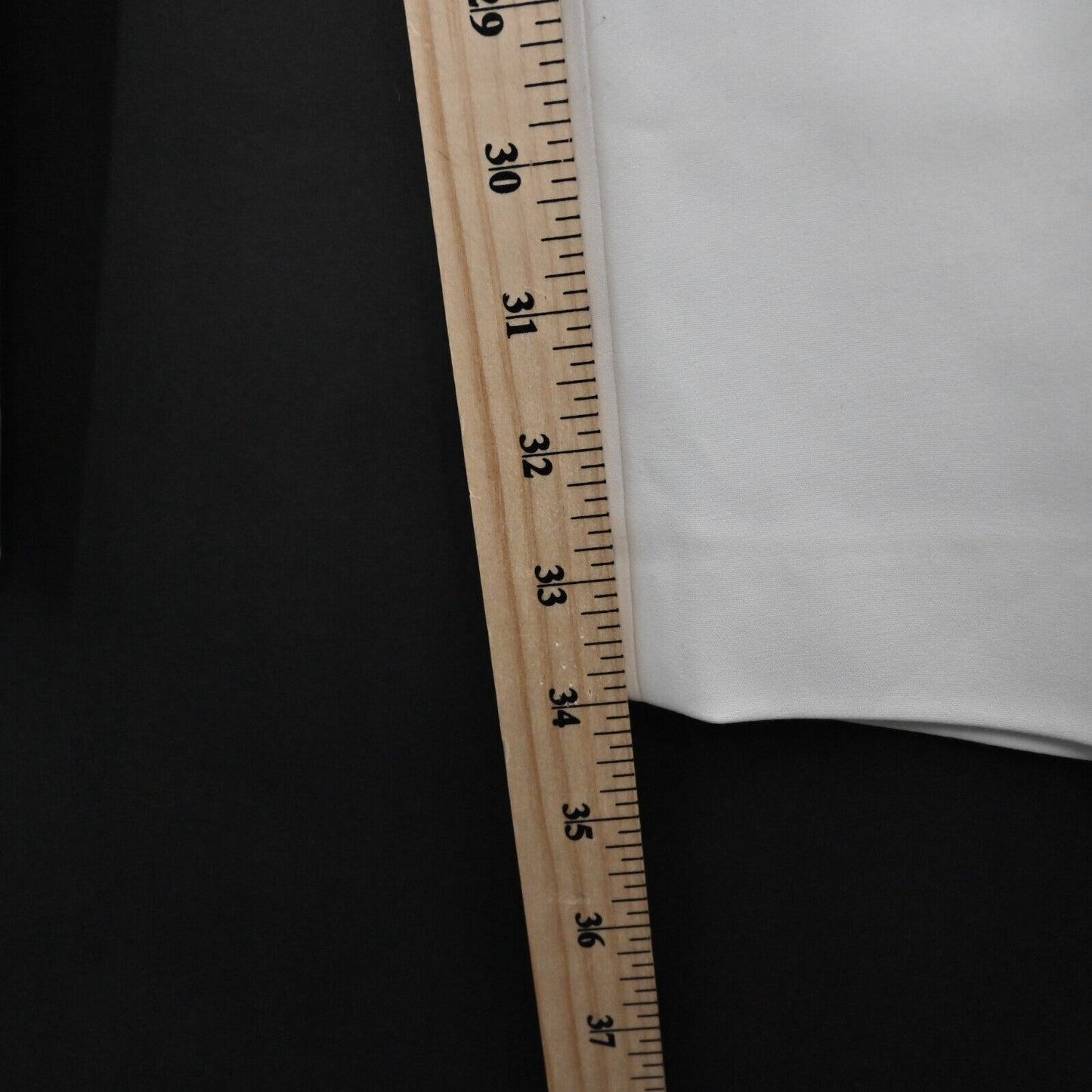 LES COPAINS Pants Womens Size 46 Sailor Button Milk White Solid High Rise NEW