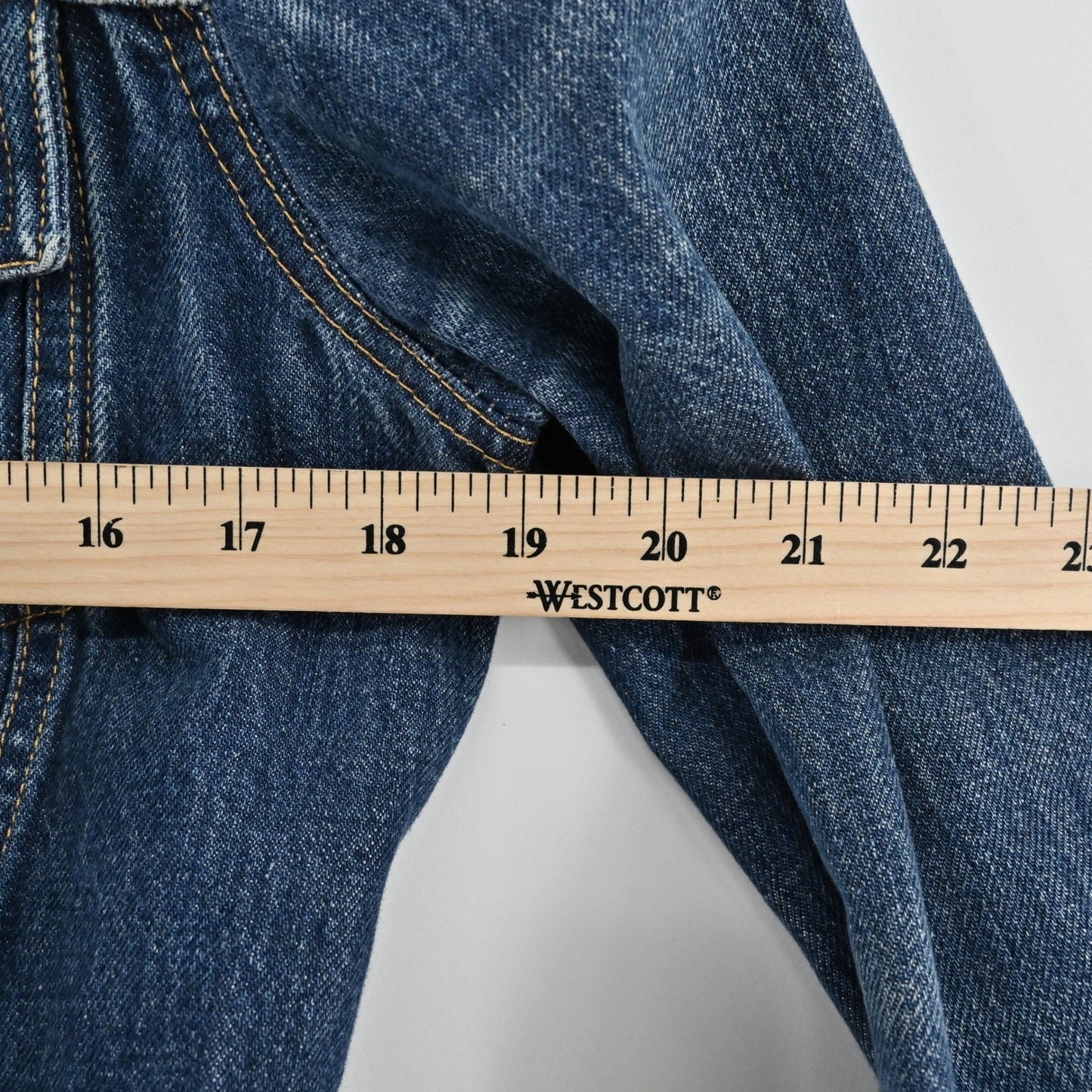Heltmut Lang Womens Denim Jacket Size IT 38 Trucker Made in Italy Western Cotton