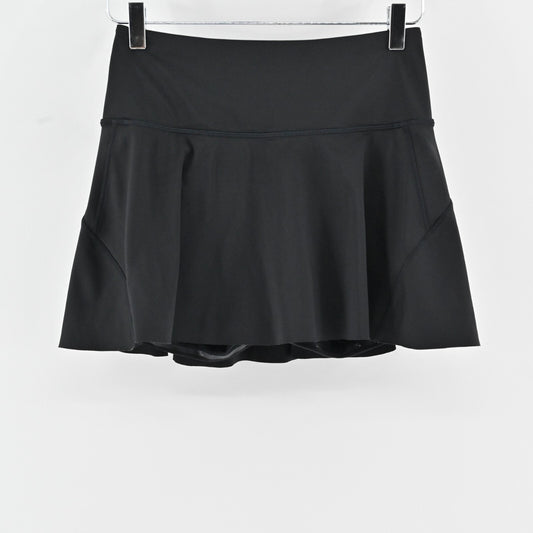 ATHLETA Skort Size XS Ace 13.5 in Black Tennis Skirt Pickleball Athletic Stretch
