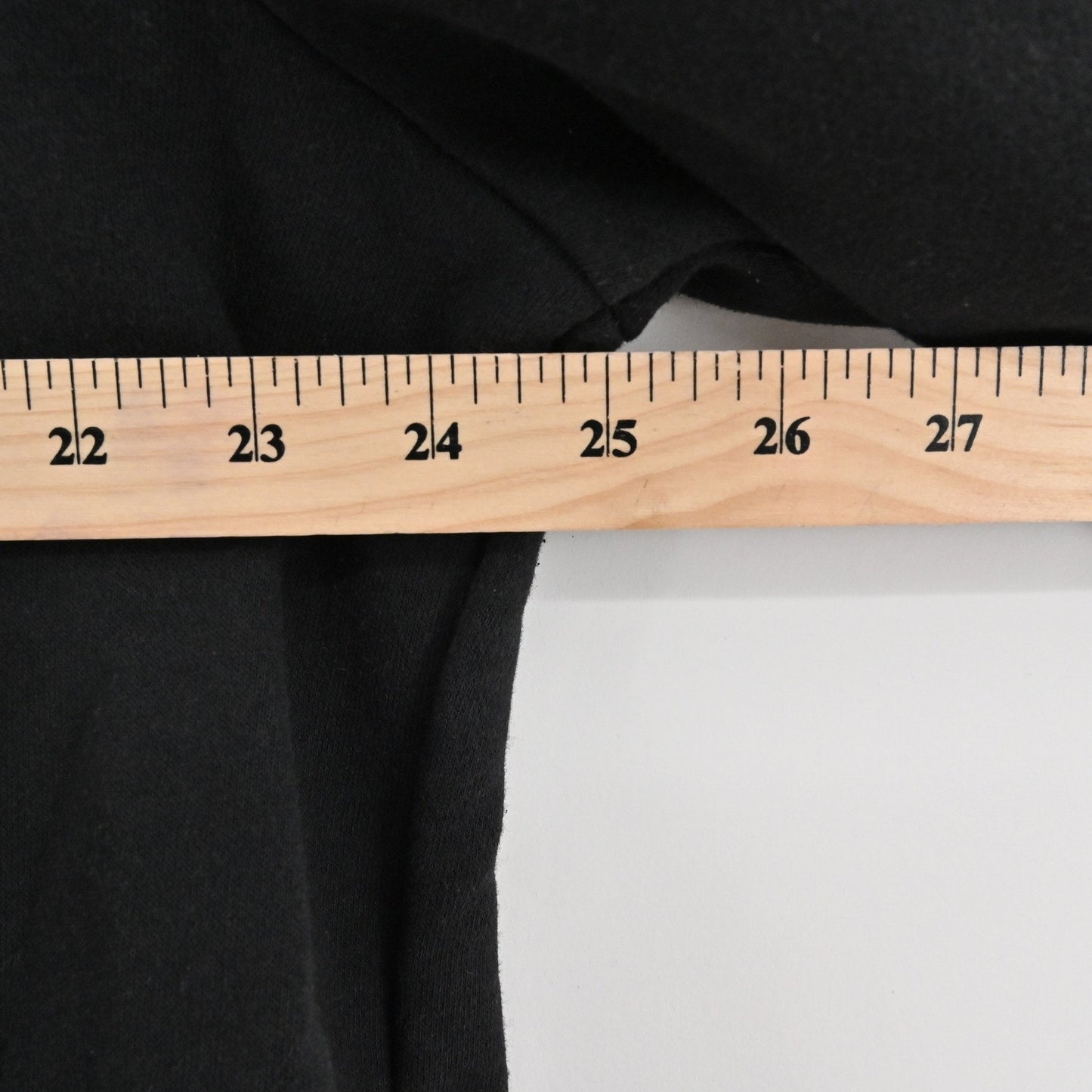 Karl Lagerfeld Mens Slim Fit Tonal Logo Sweatshirt Size L Black Crewneck Grunge