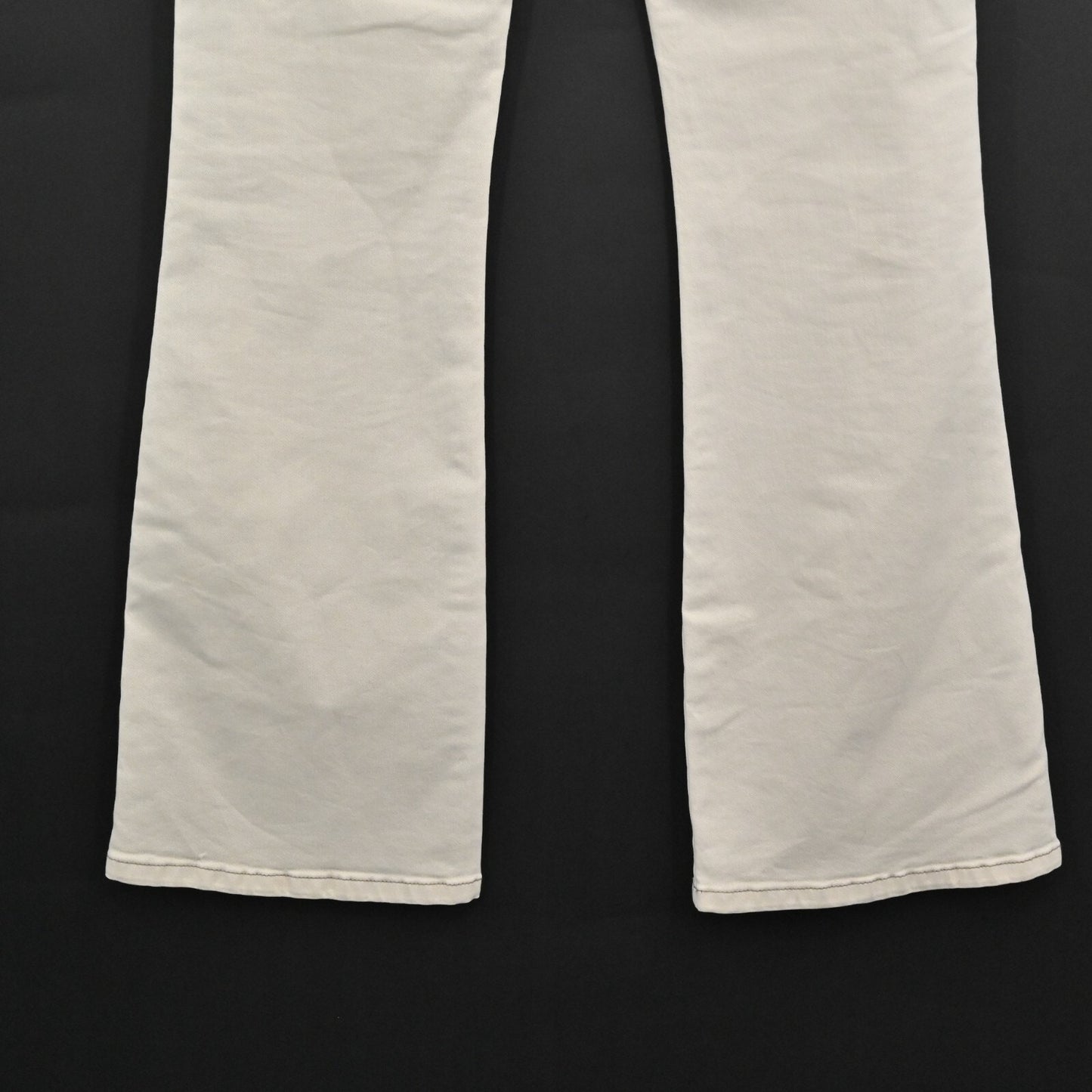 ANTHROPOLOGIE Jeans Womens Size 27 Pilcro The Icon Flare High Rise Ivory Denim