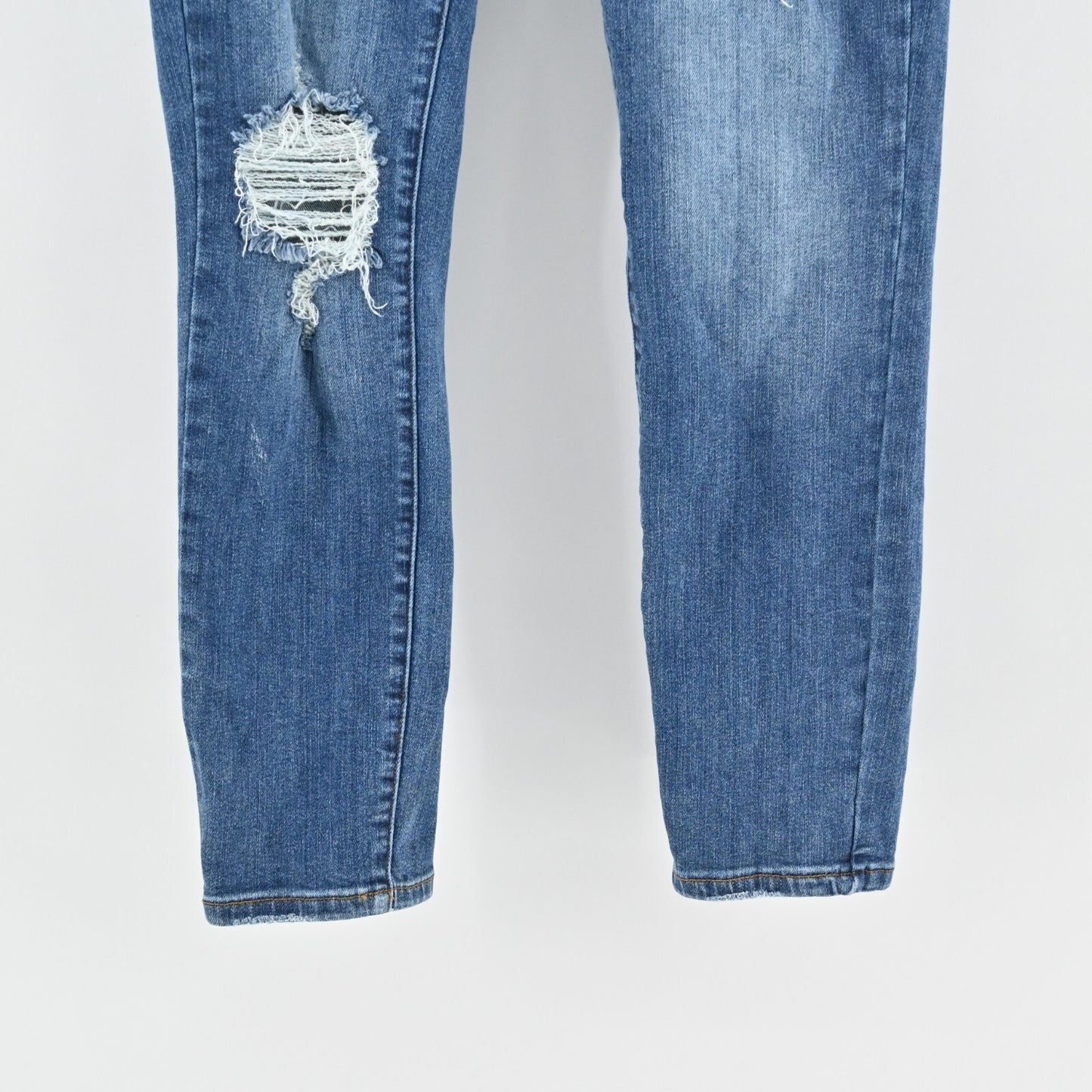 Judy Blue Womens Distressed Relaxed Fit Jeans Size 28 Stretch High Rise JB88242