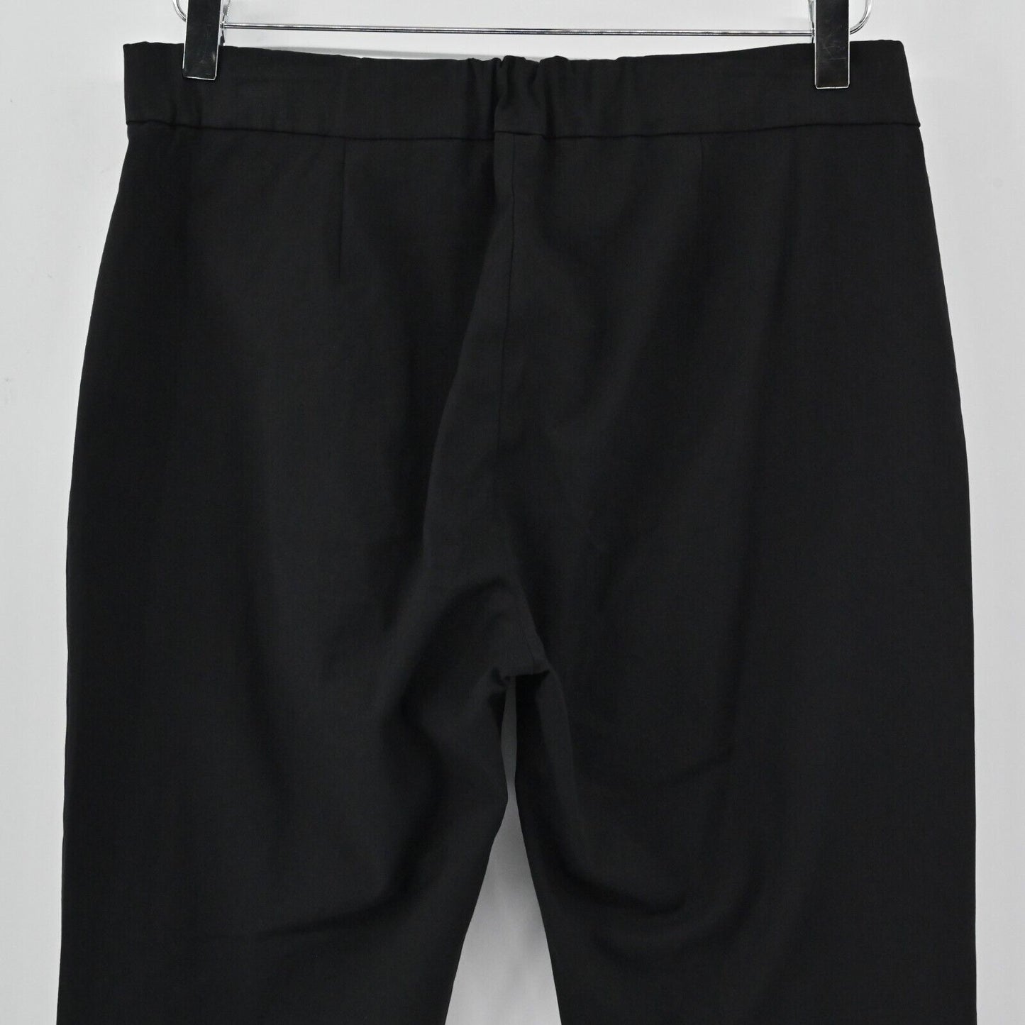THEORY Pants Womens Size 6 Alettah Dawson Stretch Ankle Pull On Black High Rise