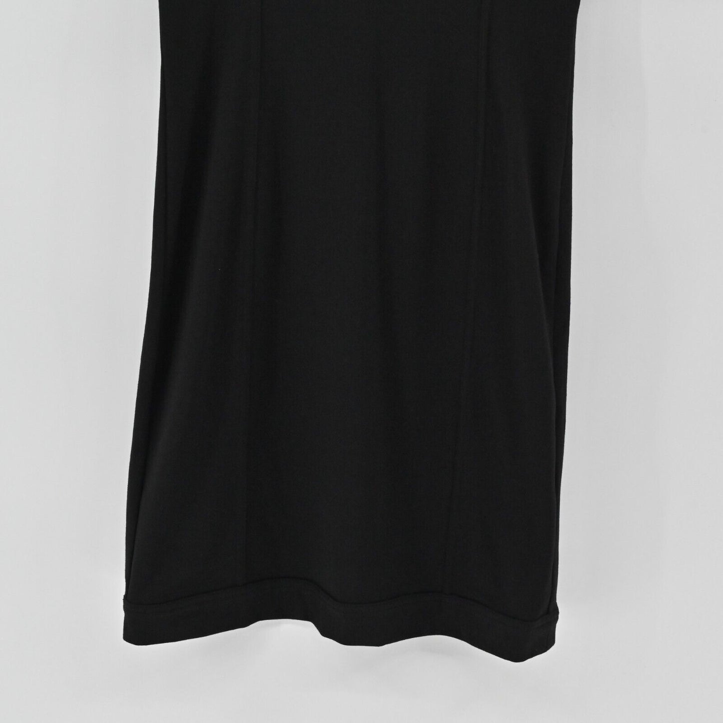 REISS Dress Womens Size M Black Starlet Strappy Cross Back Bodycon Short Sleeve