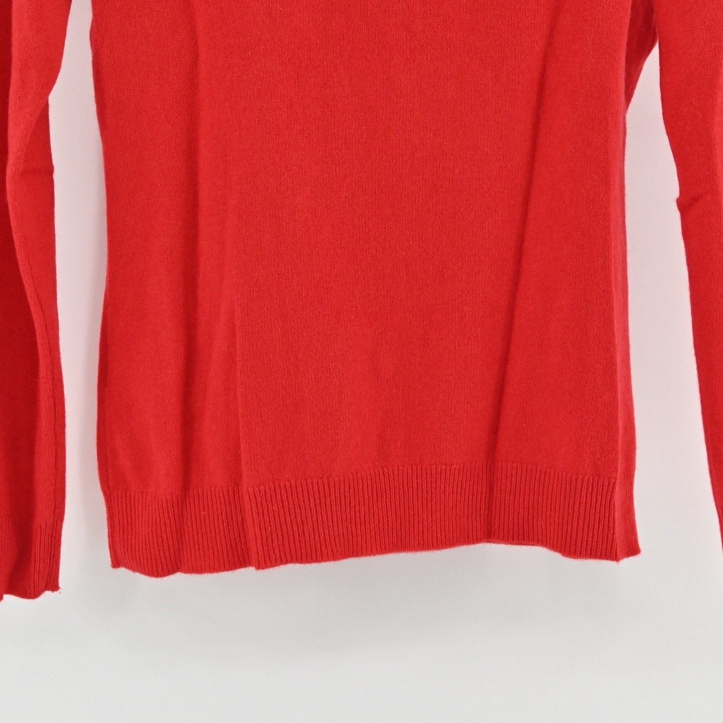 Charter Club Womens Cashmere Sweater Size S Red Crew Neck Cozy Quiet Luxury