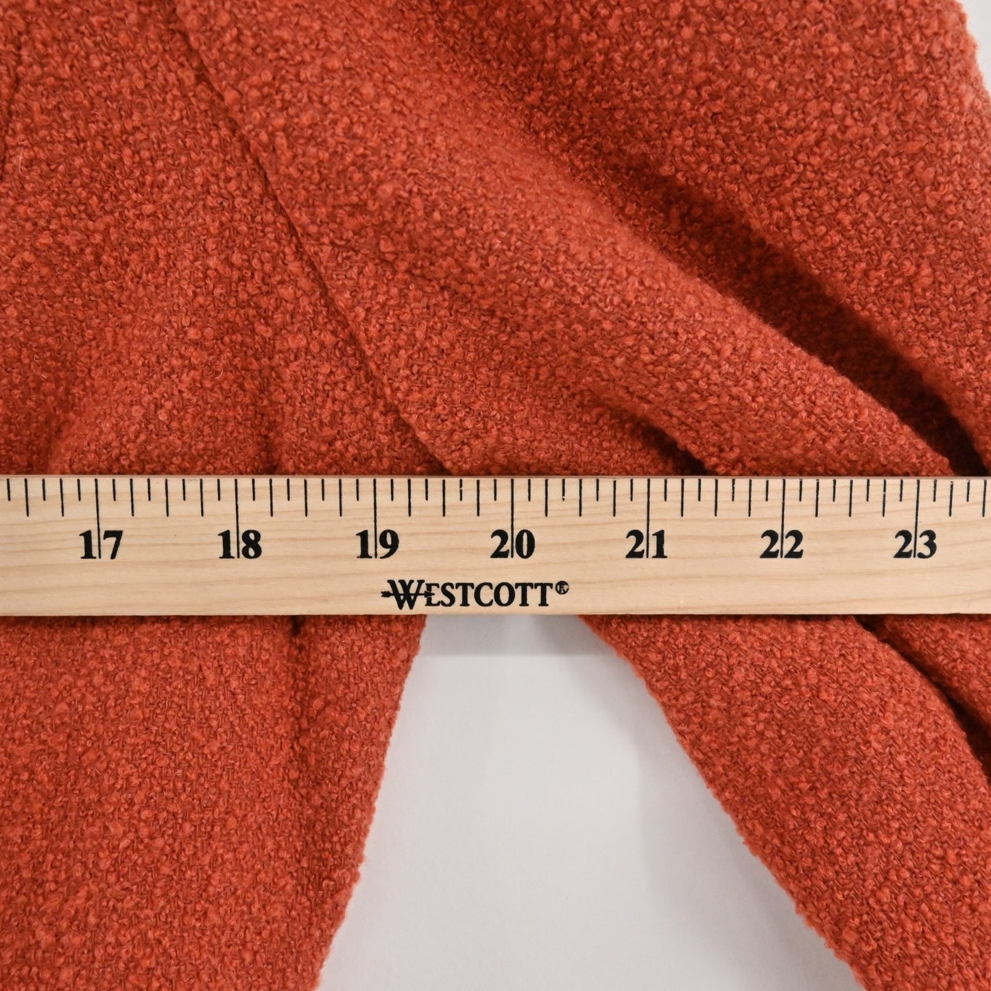 JONES NY Womens Wool Tweed Jacket Size 4 Red Orange Belted Button Retro Collared