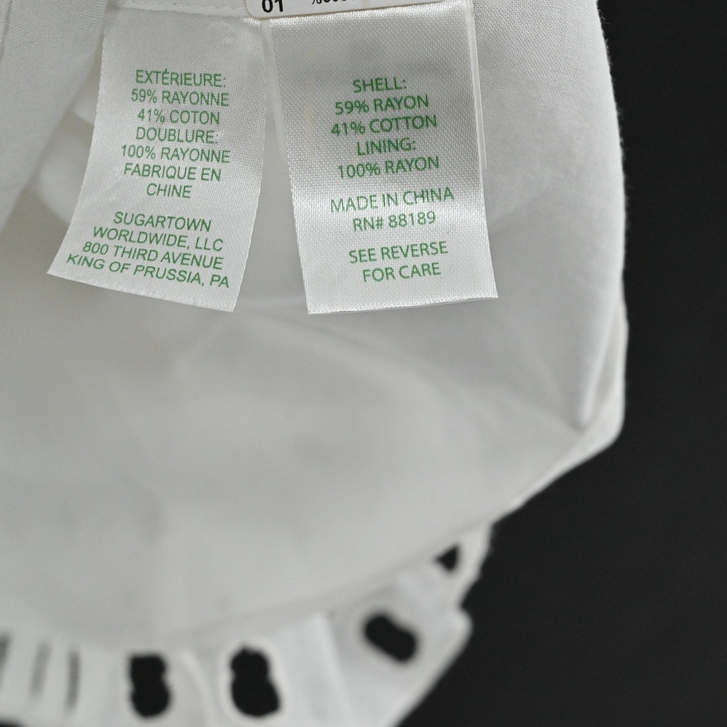 Lilly Pulitzer Indira Dress Size XXS Resort White Eyelet Sleeveless Tiered Swing