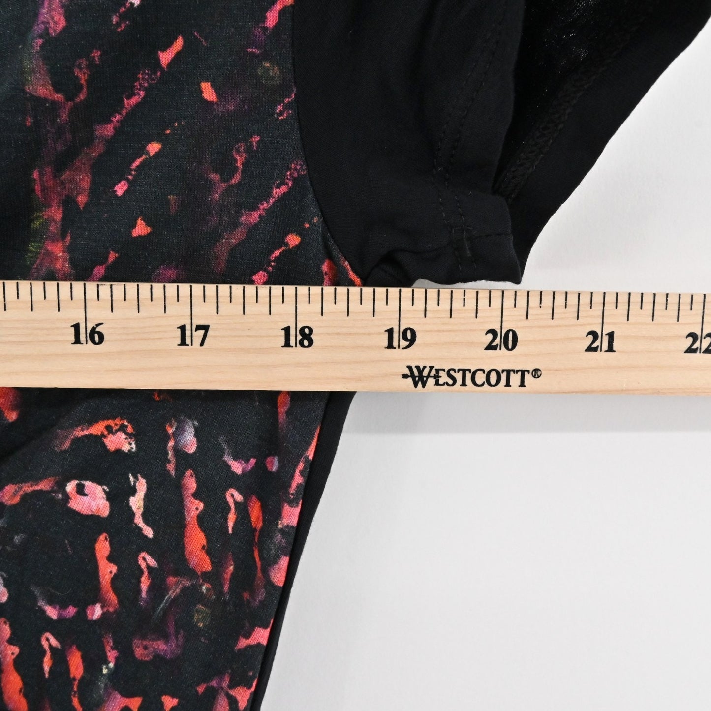 DESIGUAL Womens Asymmetrical Dress Sz S Black Floral Tropical Short Sleeve VNeck