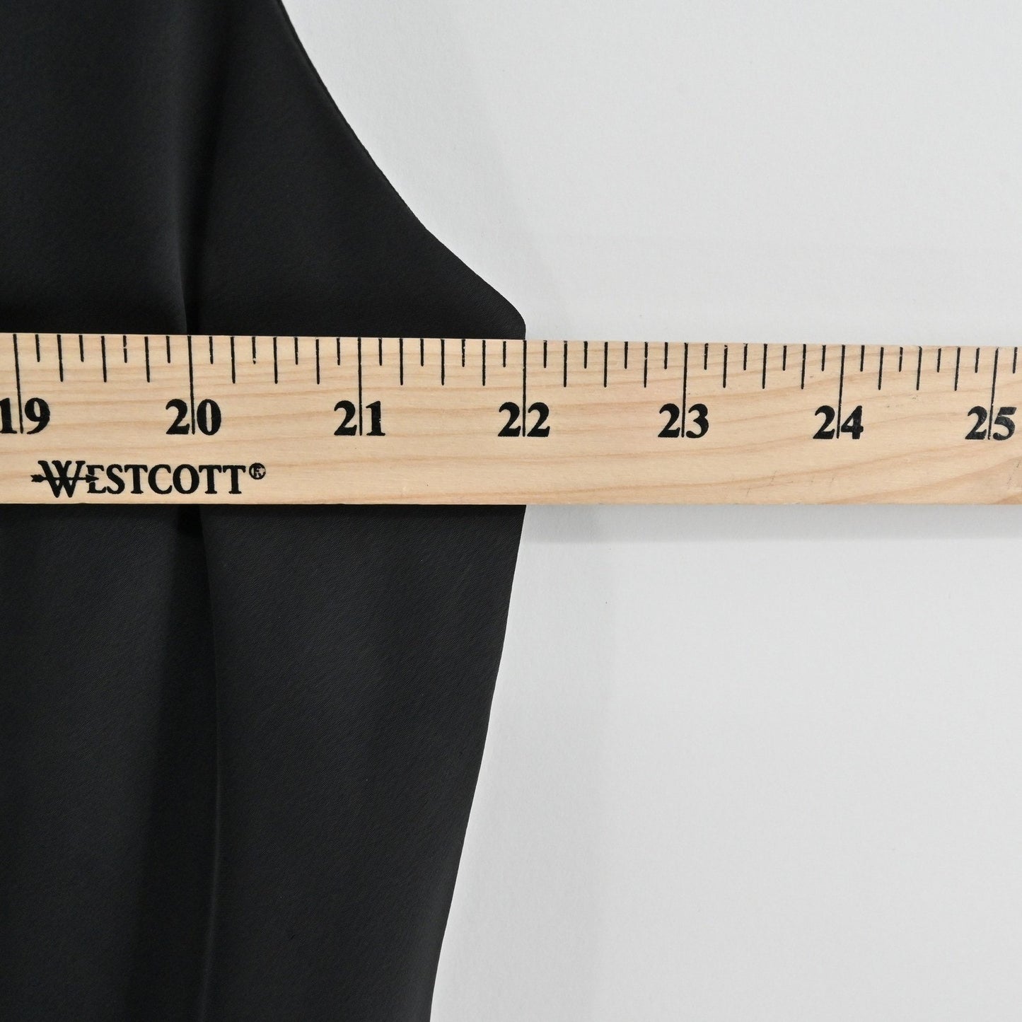 Anne Klein Midi Slip Dress Sz 12 Black Whimsigoth Dark Romantic Satin Cowl Neck