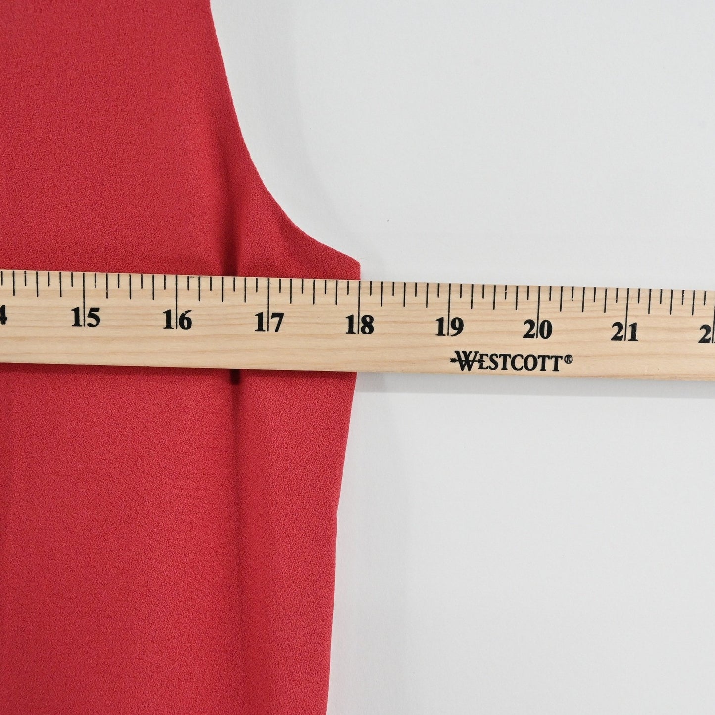 Theory Rosina Crepe Shift Dress Sleeveless Size 0 Red V Neck Career Date Night