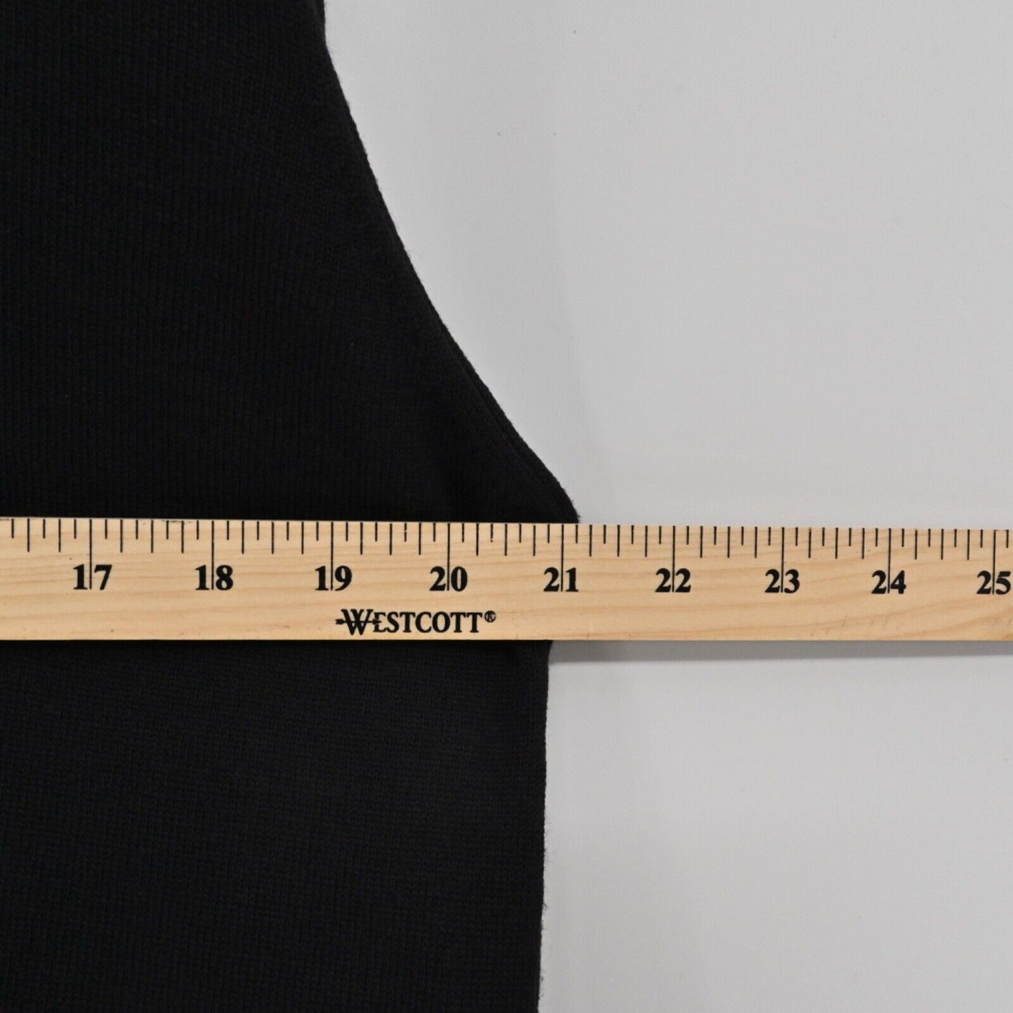 Vtg DUNHILL Sweater Womens Sz L Black White Stripe Logo VNeck Wool Academia 70s