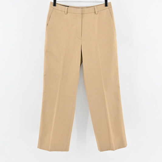 BROOKS BROTHERS Pants Womens Size 8 Wide Leg Advantage Chino Tan High Rise