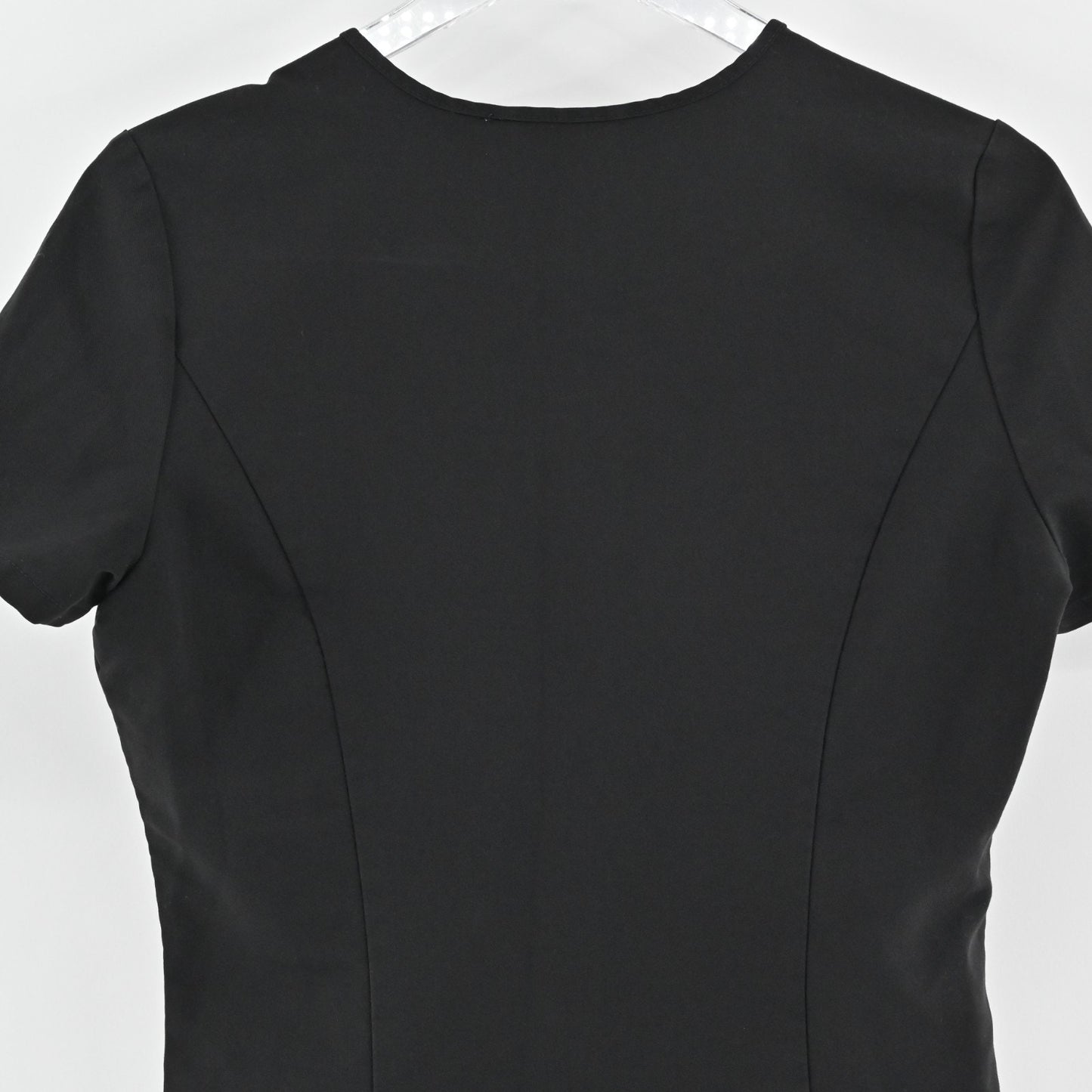 FIGS Womens Catarina Scrub Top Size XS One Pocket Black Technical Collection