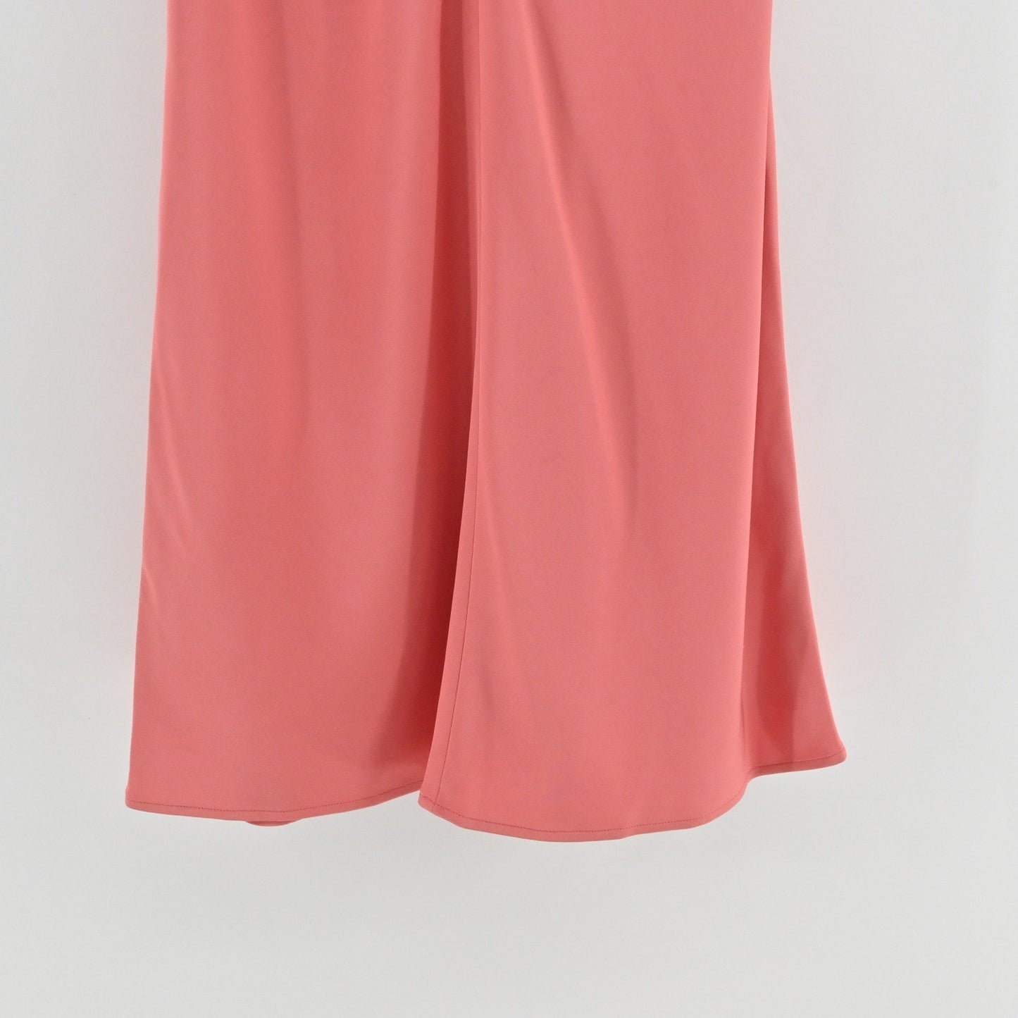 Vtg Ann Taylor Silk Slip Dress Sz 6 Petite Coral Pink Romantic Sleeveless Lined