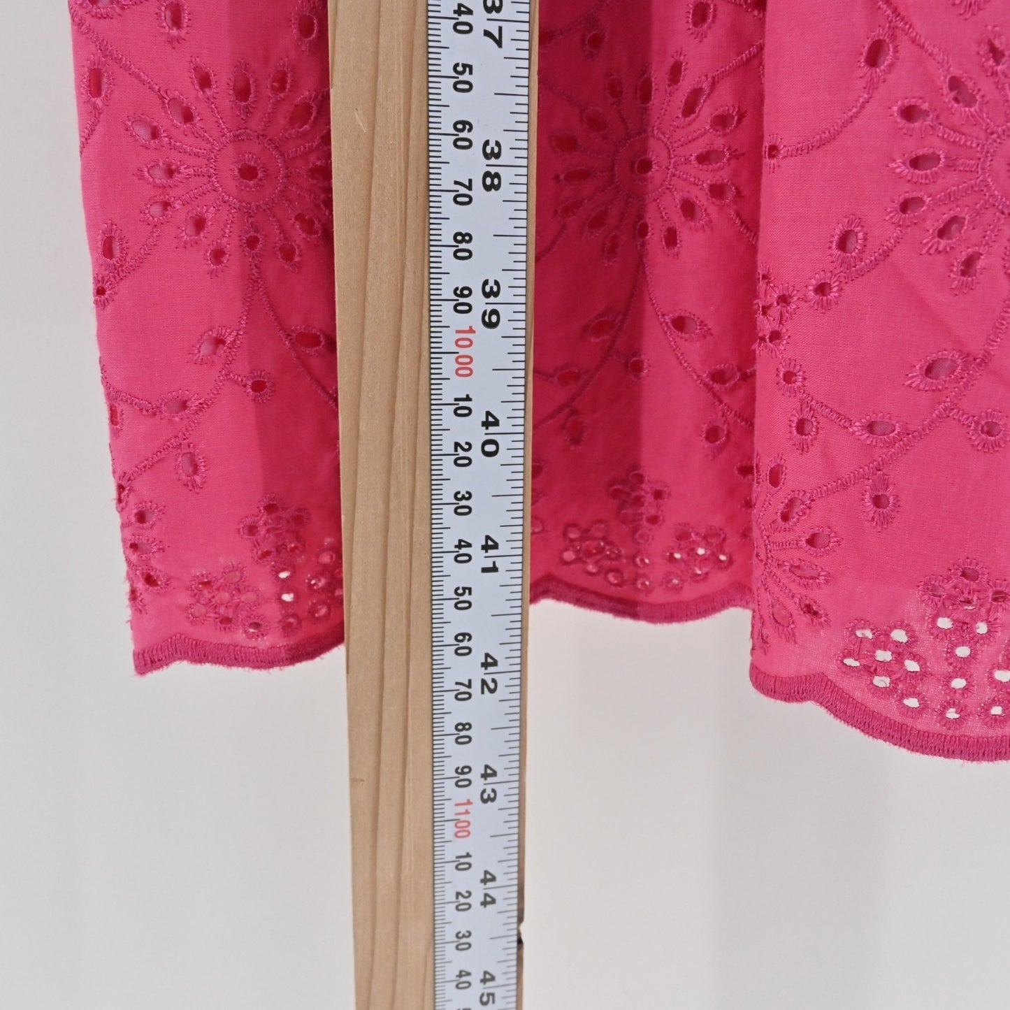 Vtg Lilly Pulitzer Pink Eyelet Dress Size 8 Sundress Summer Cotton White Label