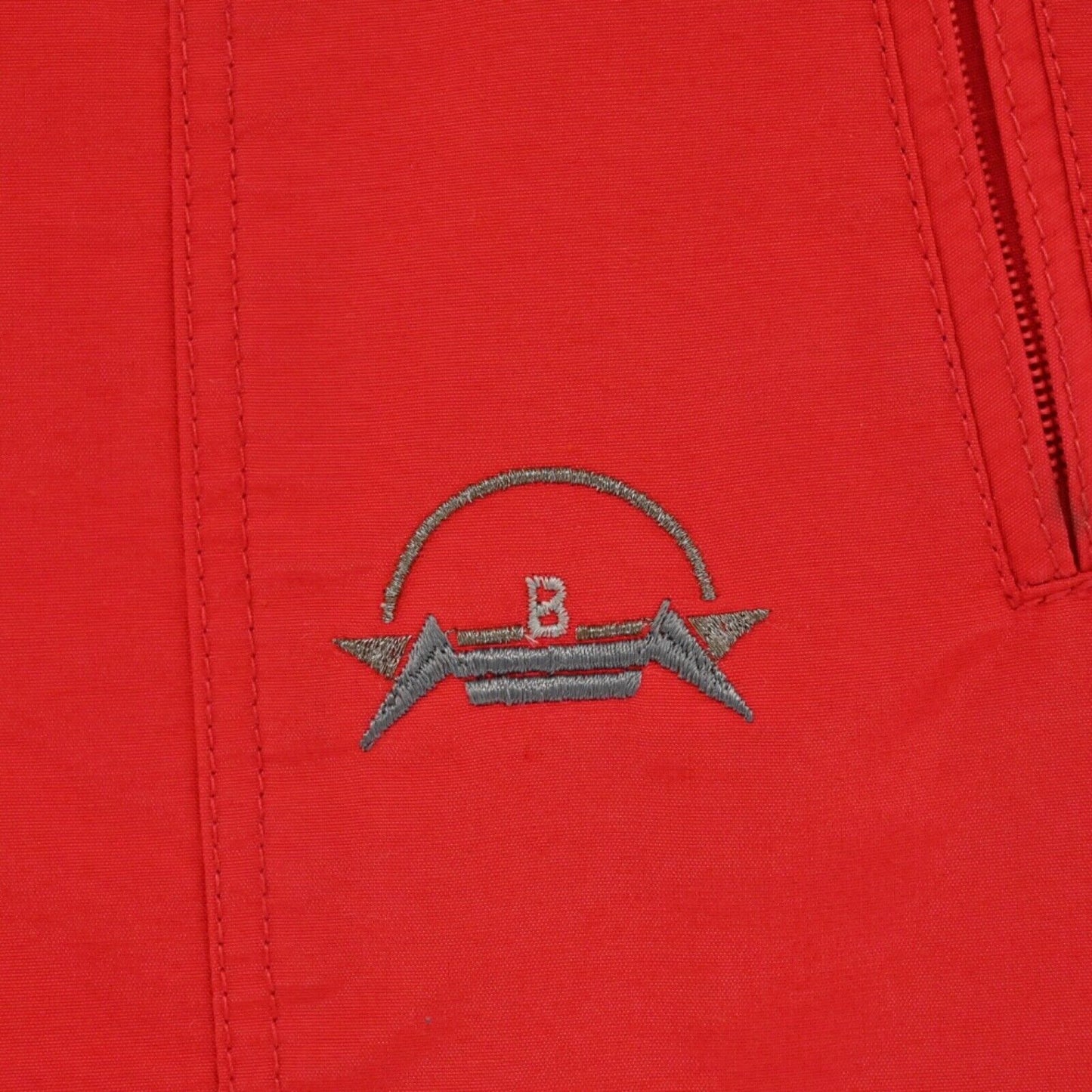 Vtg BOGNER Pants Womens Sz 8 Red Cotton Blend High Rise Tapered Snow Ski USA 80s
