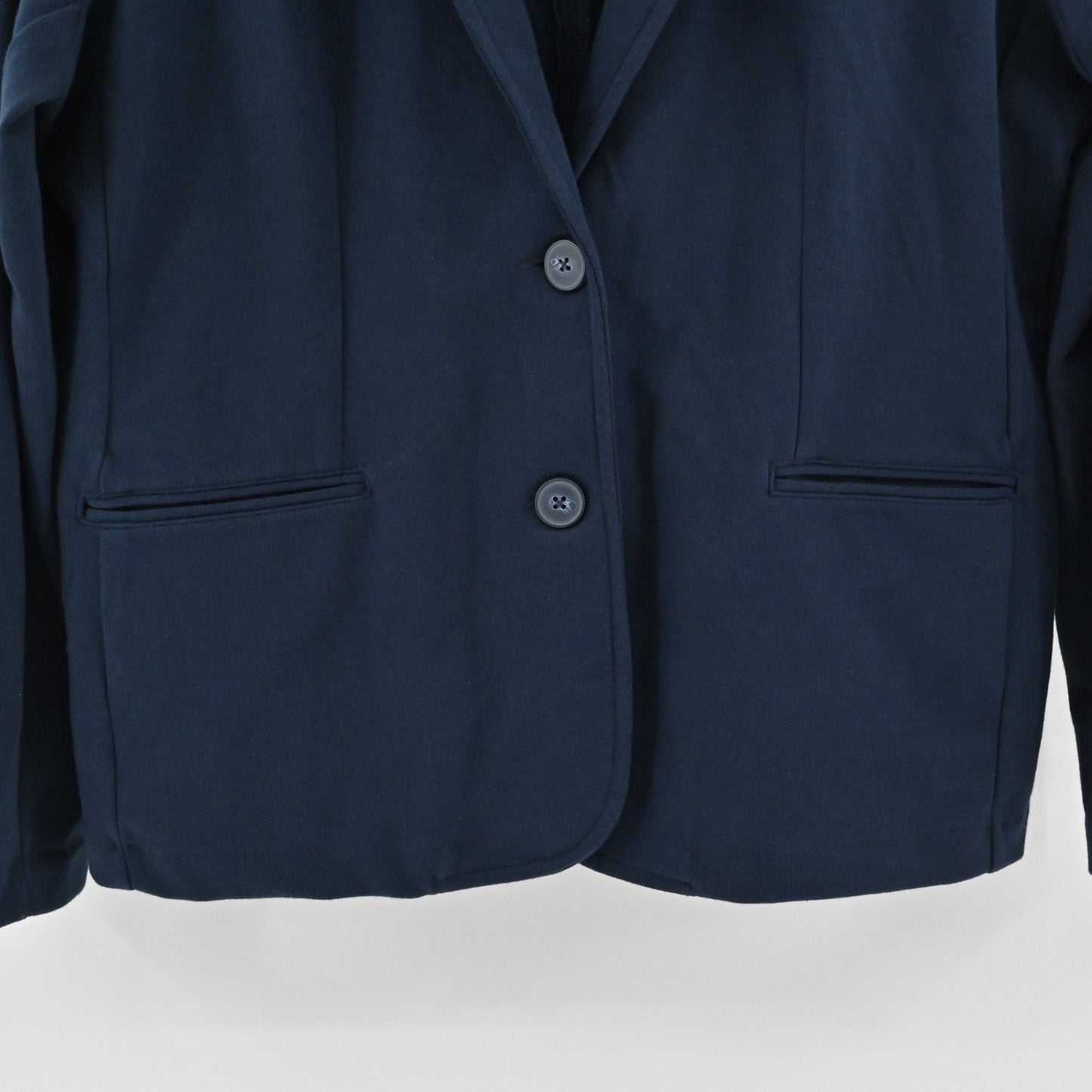 Miller Wendt Womens Navy Sloane Blazer Size XL Star Tennis Club Patch Jacket NEW