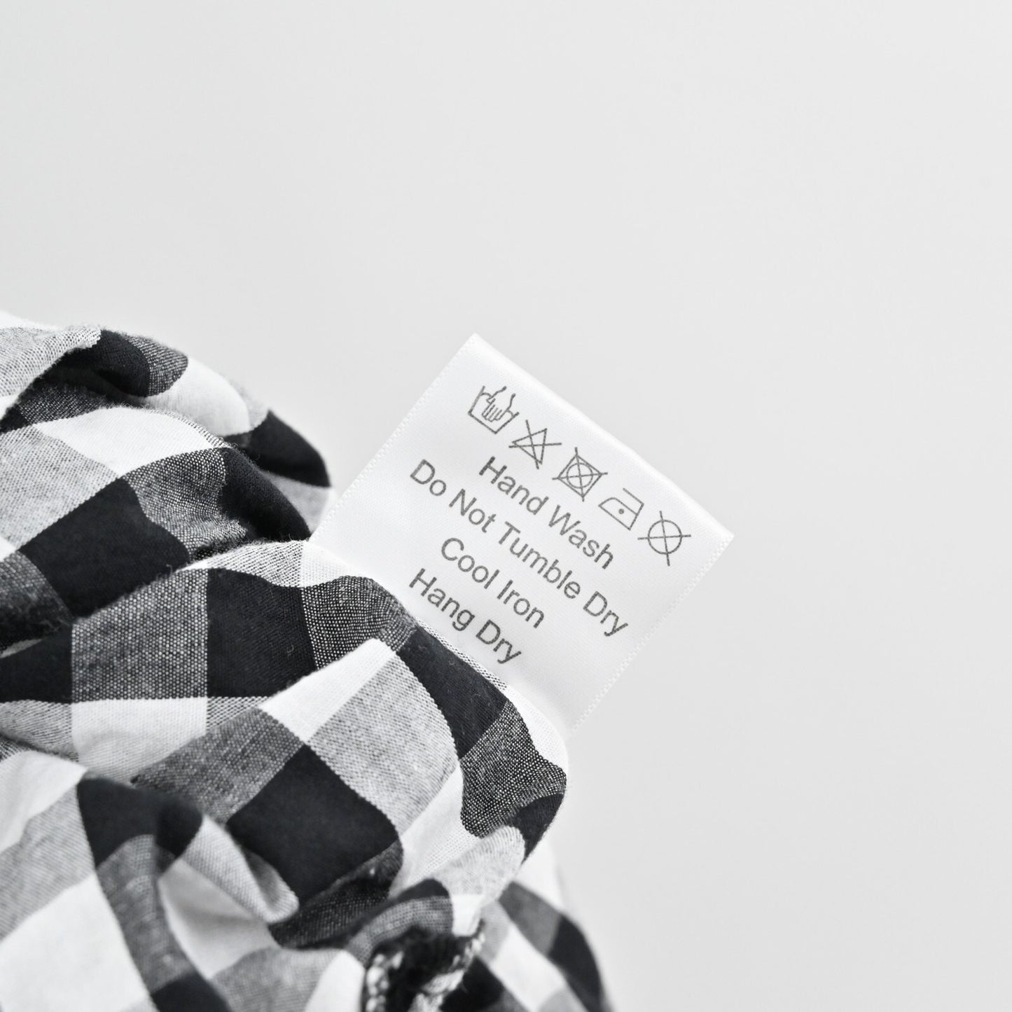 OPT Dress Size S Barbie Doll Sleeveless Straight Neck Mini Black White Gingham