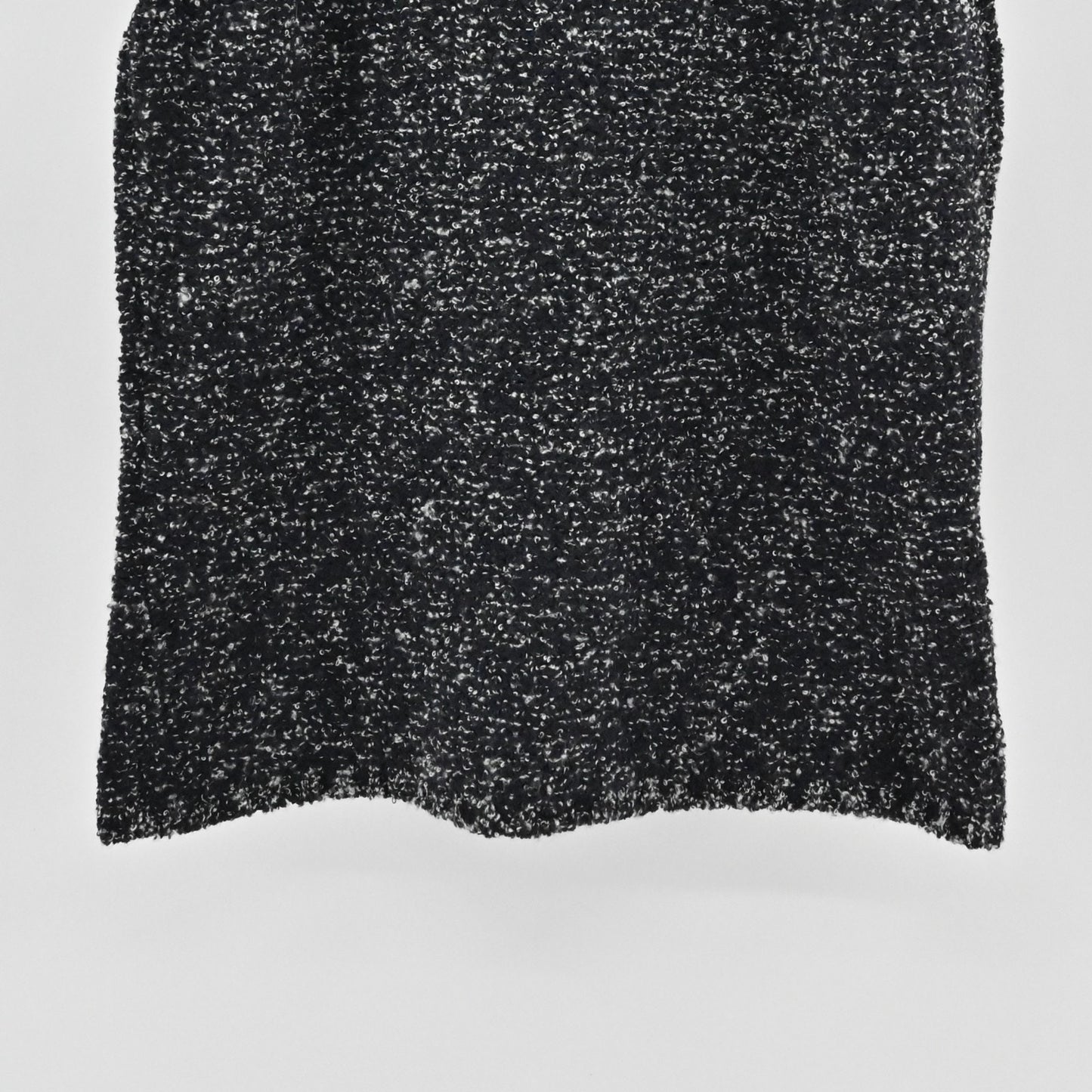 Vtg ANNE KLEIN Womens Wool Sleeveless Top Size S Gray Sweater Academia Corpcore