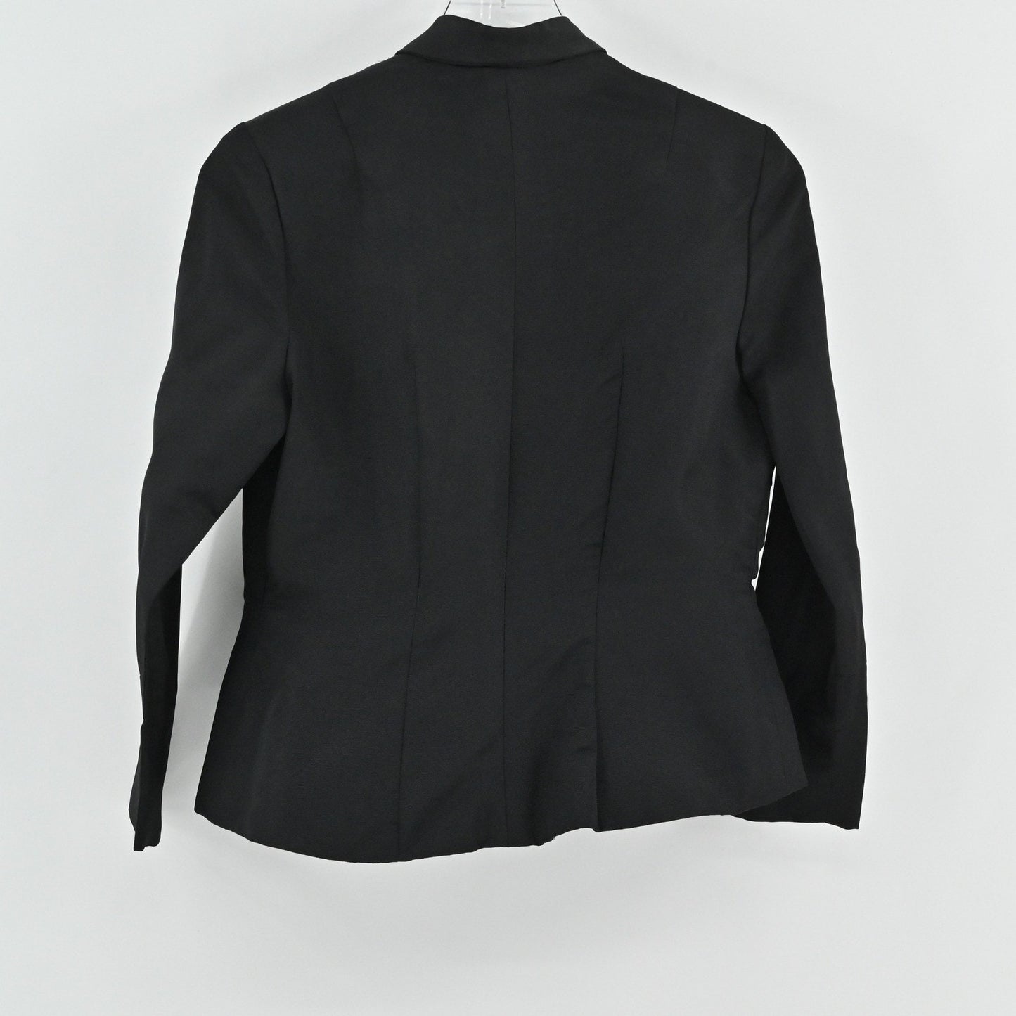 True Vintage 60s Black Skirt Suit Set Size S Blazer Pencil Secretary Movie Prop