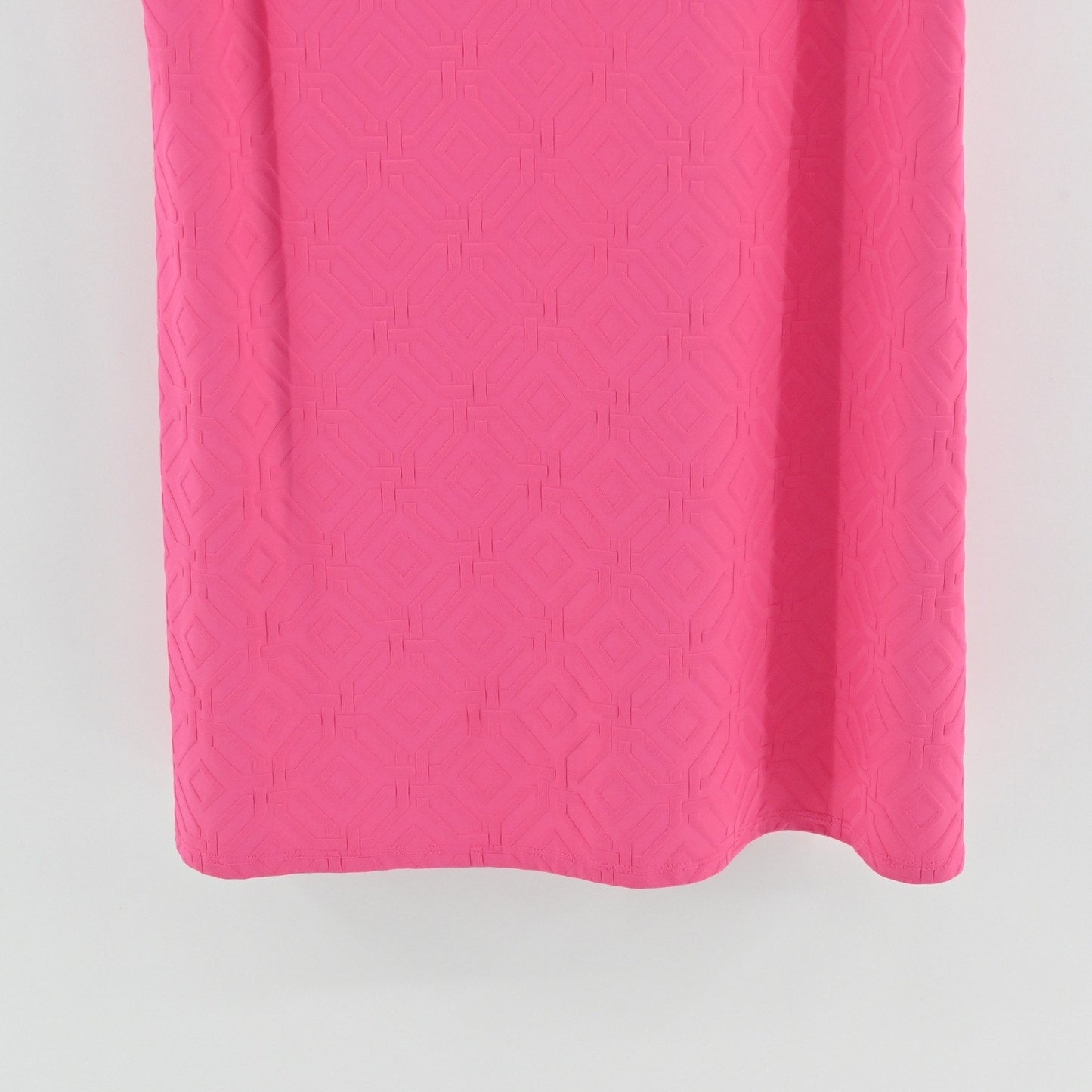 Jude Connally Presley Dress Size XL Pink Sleeveless Grand Links Spring Geometric