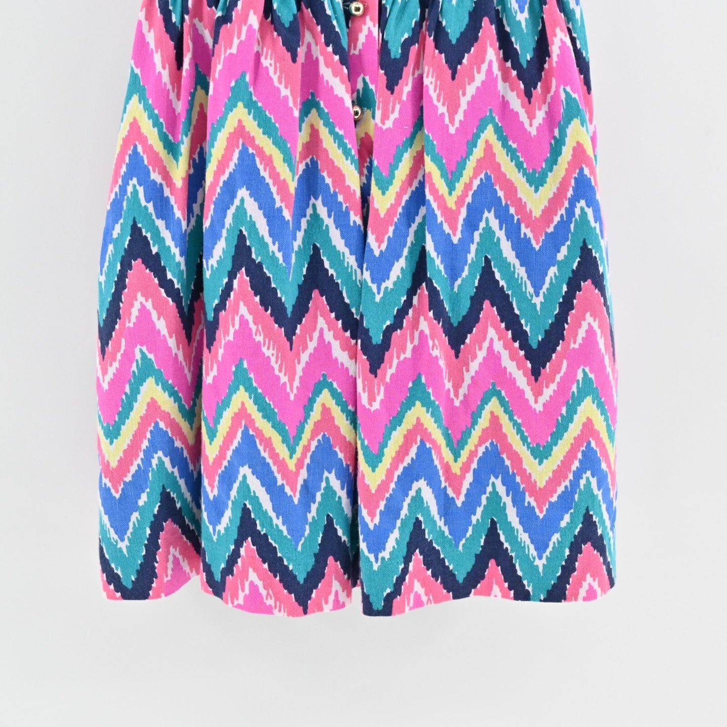 LILLY PULITZER Sherlynn Dress Size 0 Multi Hearts A Flutter Sleeveless Mini