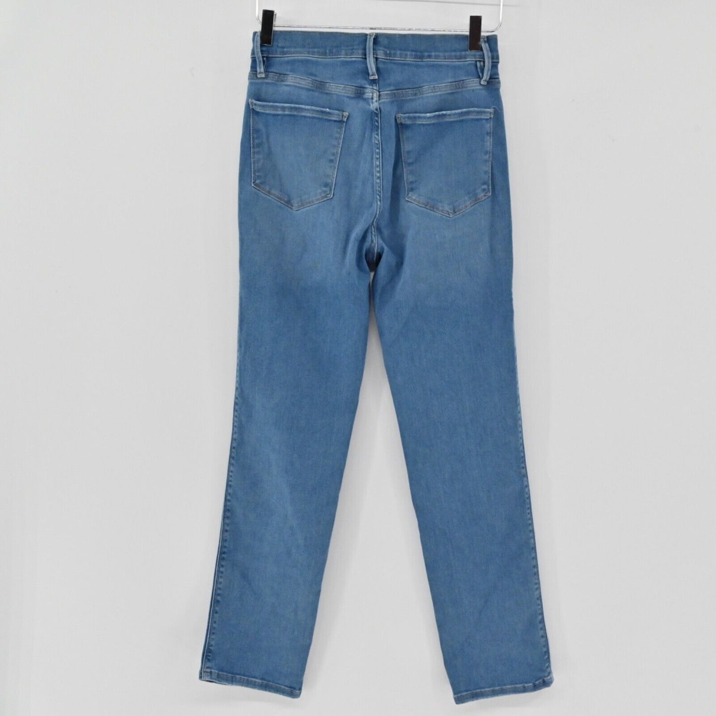 FRAME Jeans Women Sz 29 Medium Wash High Rise Le Sylvie Slender Straight Stretch