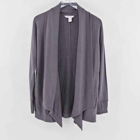 Athleta Womens Pranayama Restore Wrap Cardigan Size XS Dusk Violet Cozy Soft