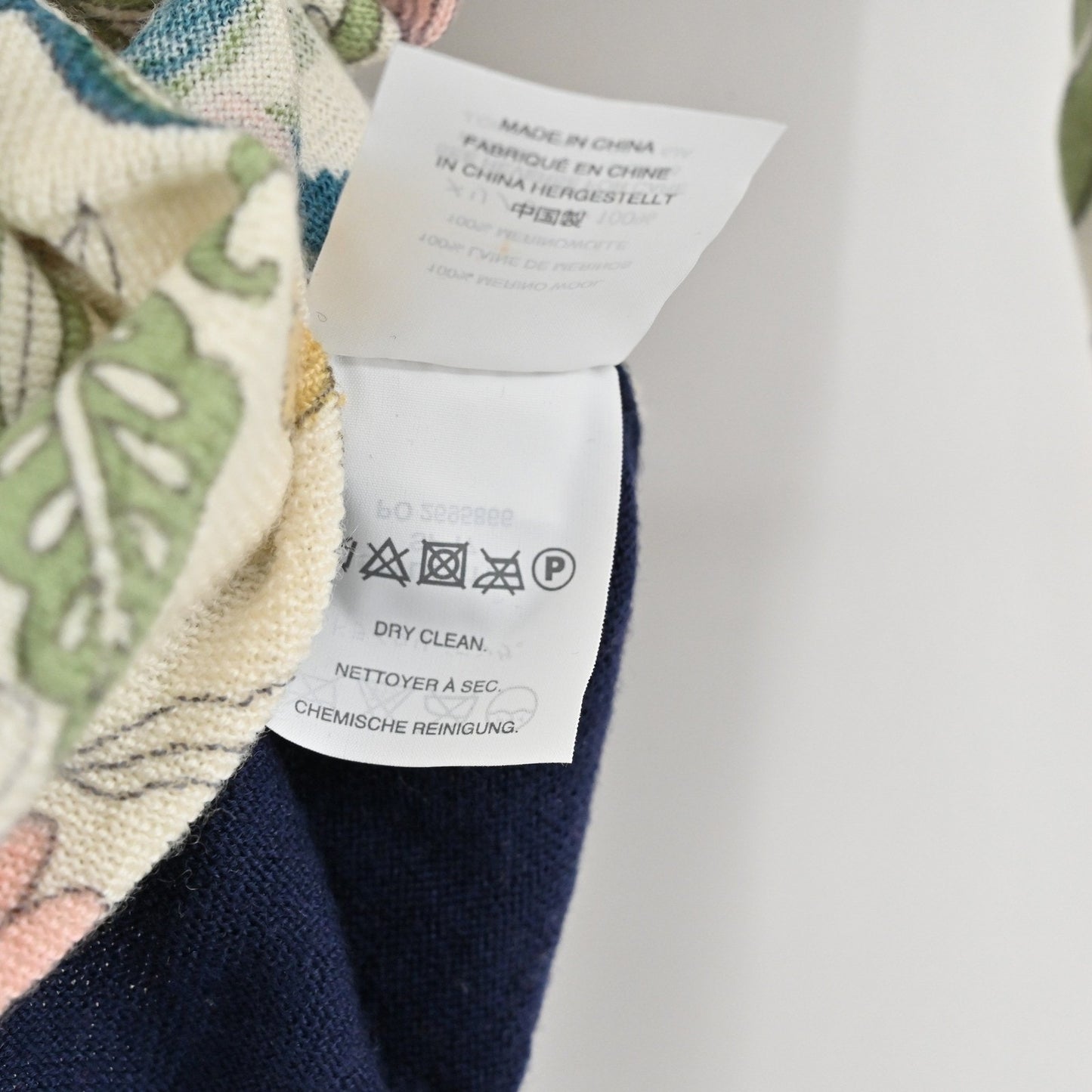 J Crew Womens Floral Merino Wool Sweater Size S Retro Twee Whimsical Romantic