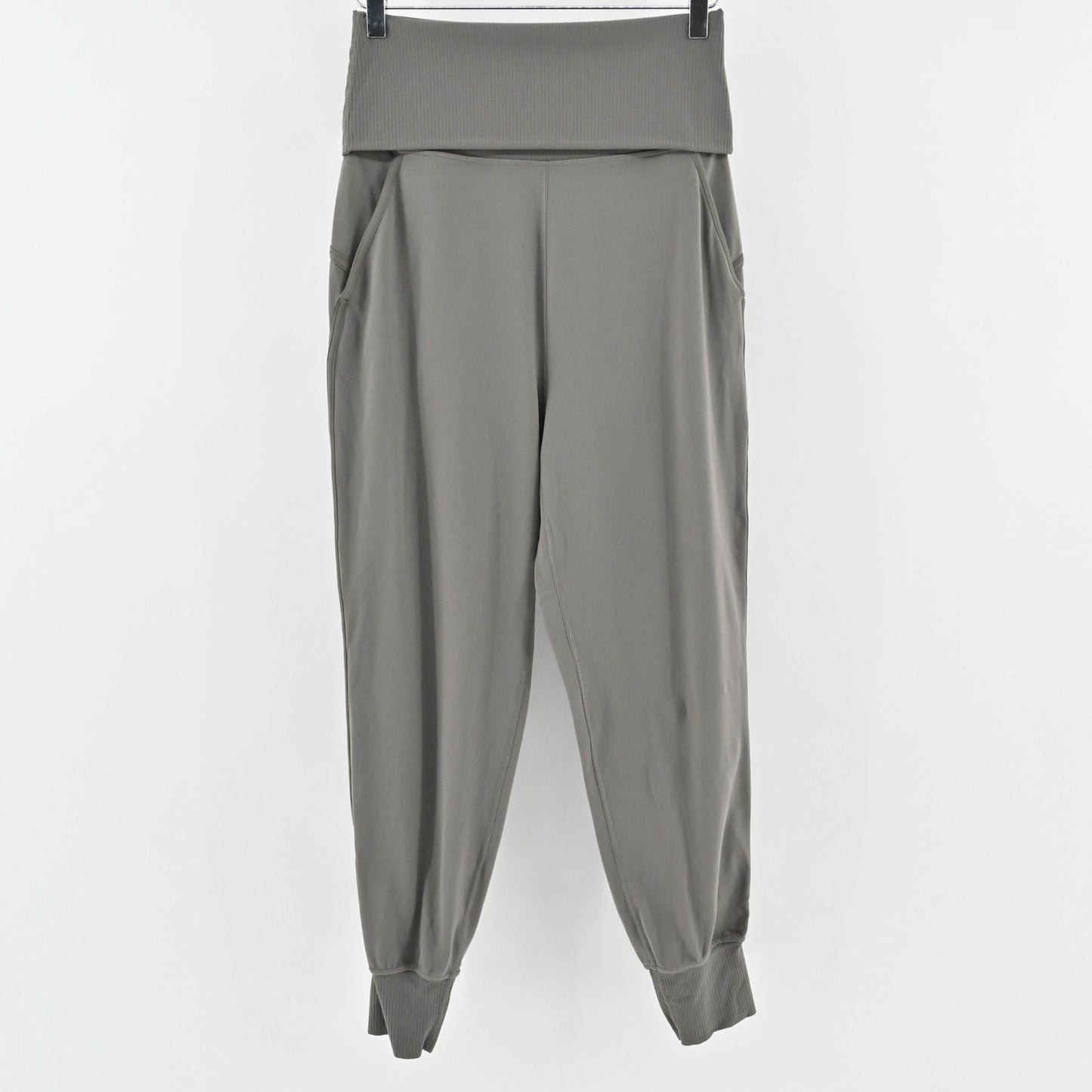 Lululemon Womens Align Rib Waist Jogger 6 Green Tapered Pants Lounge Activewear