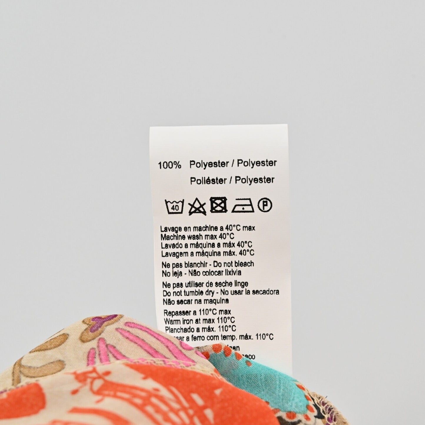 LA FEE MARABOUTEE Top Womens Size 40 Multicolor Printed Sleeveless Tank Blouse