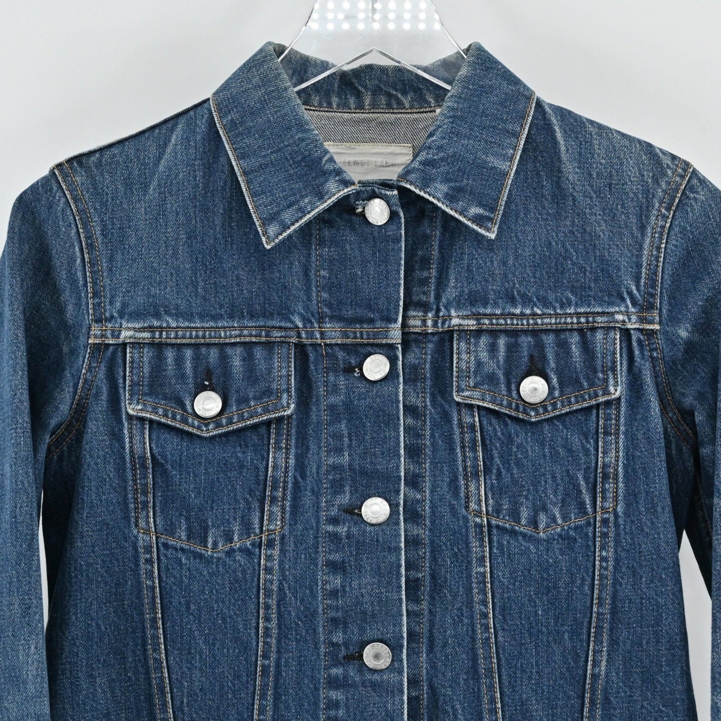 Heltmut Lang Womens Denim Jacket Size IT 38 Trucker Made in Italy Western Cotton