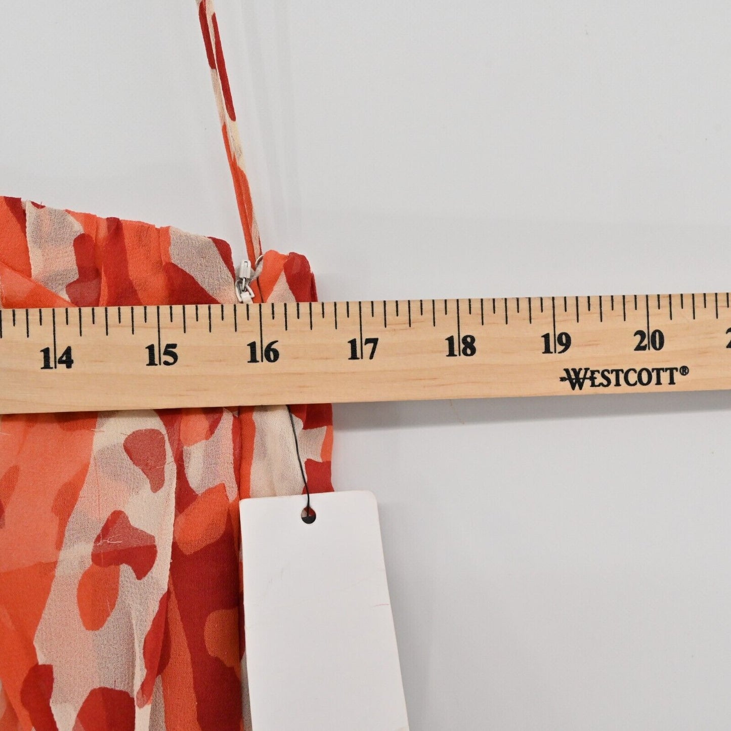 CYNTHIA STEFFE Dress Womens Sz 4 Silk One Shoulder Burnt Orange Printed Mini NEW