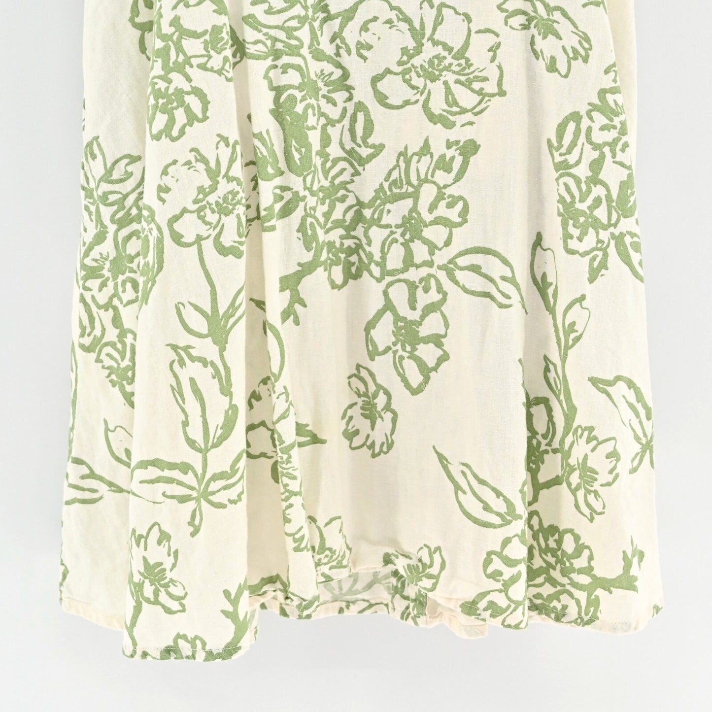 FREE PEOPLE Womens A Thing Called Love Dress Size 2 Mini Green Button Back Tie