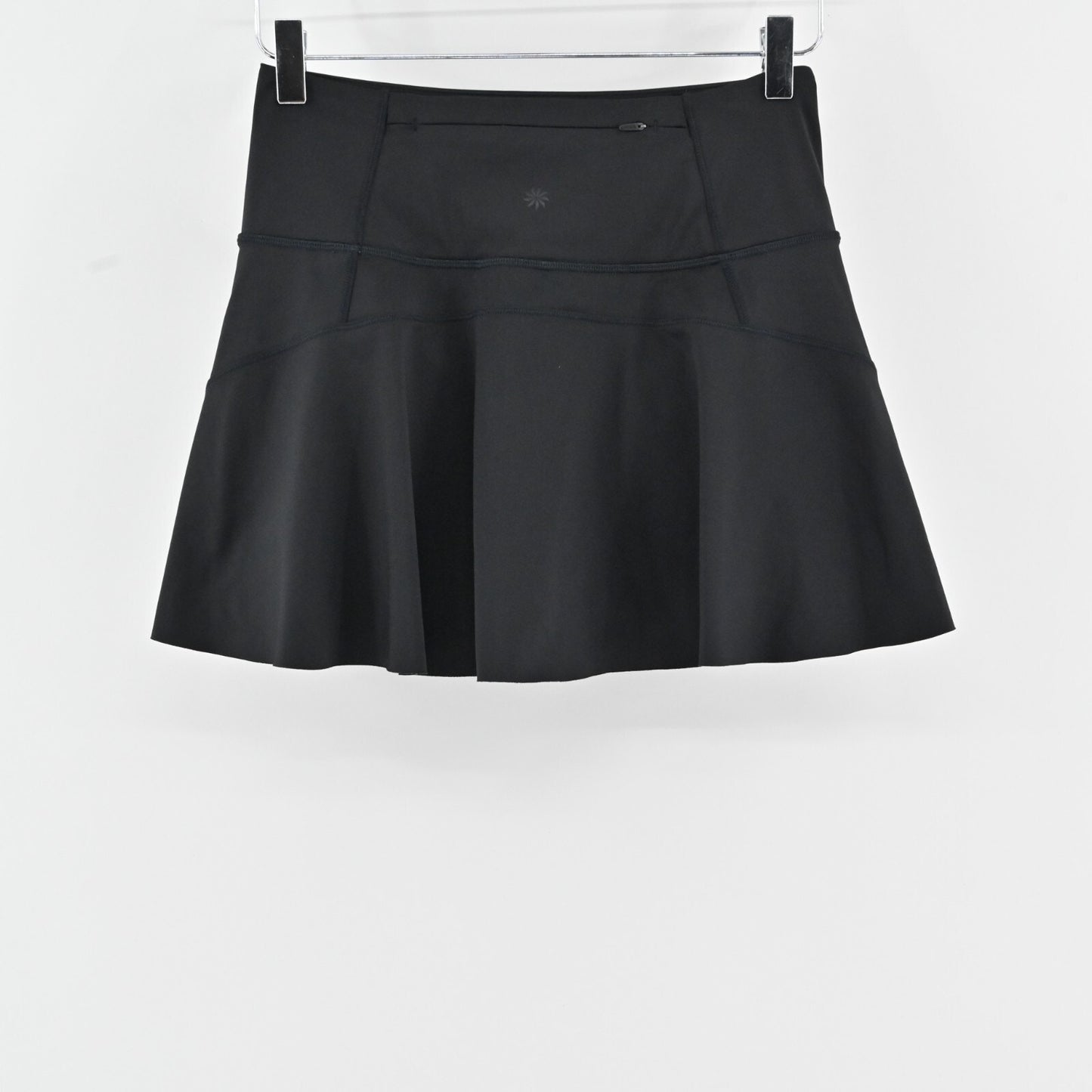 ATHLETA Skort Size XS Ace 13.5 in Black Tennis Skirt Pickleball Athletic Stretch