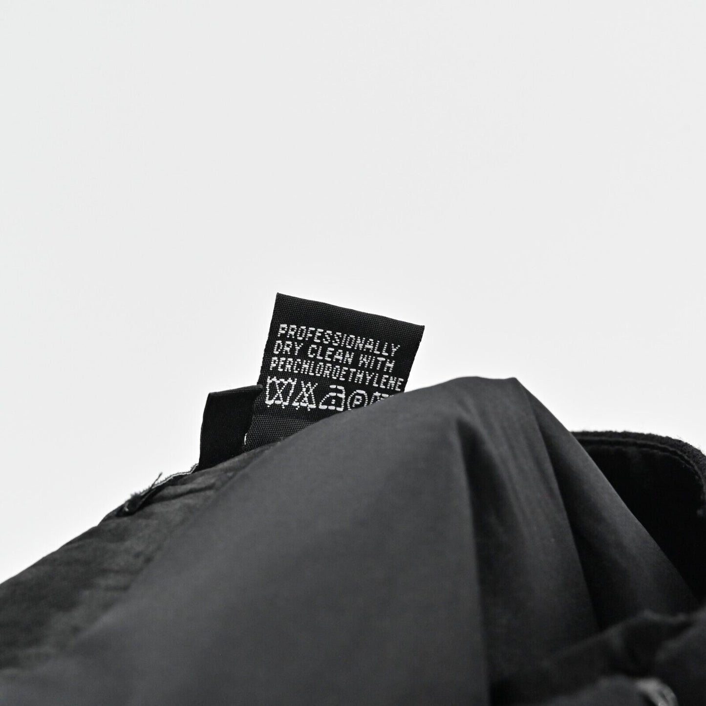 ETCETERA Skirt Size 4 Classic Solid Black Wool Flared Flounce Lined Front Pocket