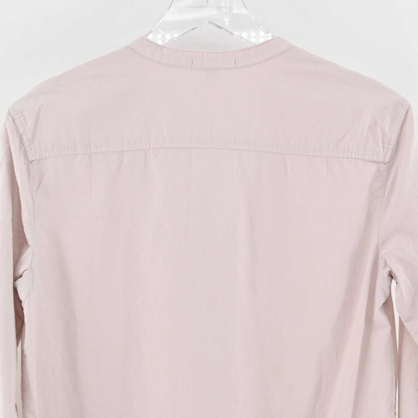 JAMES PERSE Top Womens Size 1 S Blouse Standard Blush Button Front Cotton Tunic