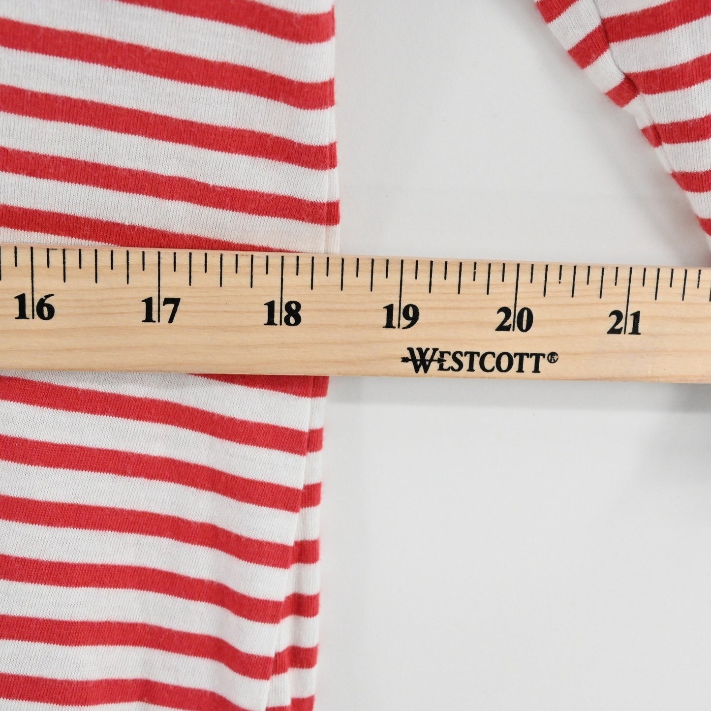 Gretchen Scott Admiral Tunic Dress Size S Red White Striped Embroidered Nautical