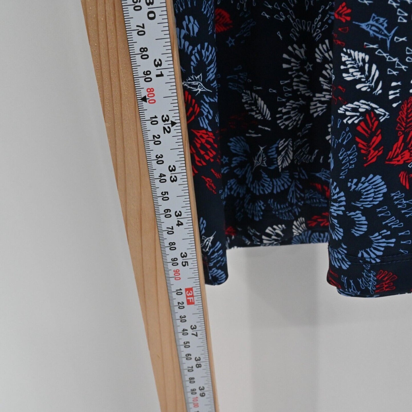 COLUMBIA Dress Womens Sz M PFG Freezer Sleeveless Collegiate Navy Deep Sea Dash