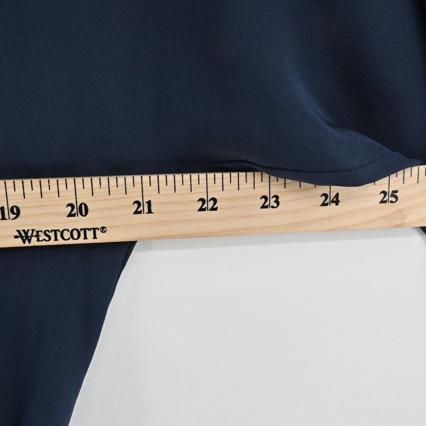 Eliza J Color Block Dress Size 10 Belted Button Navy Contemporary Modern Career