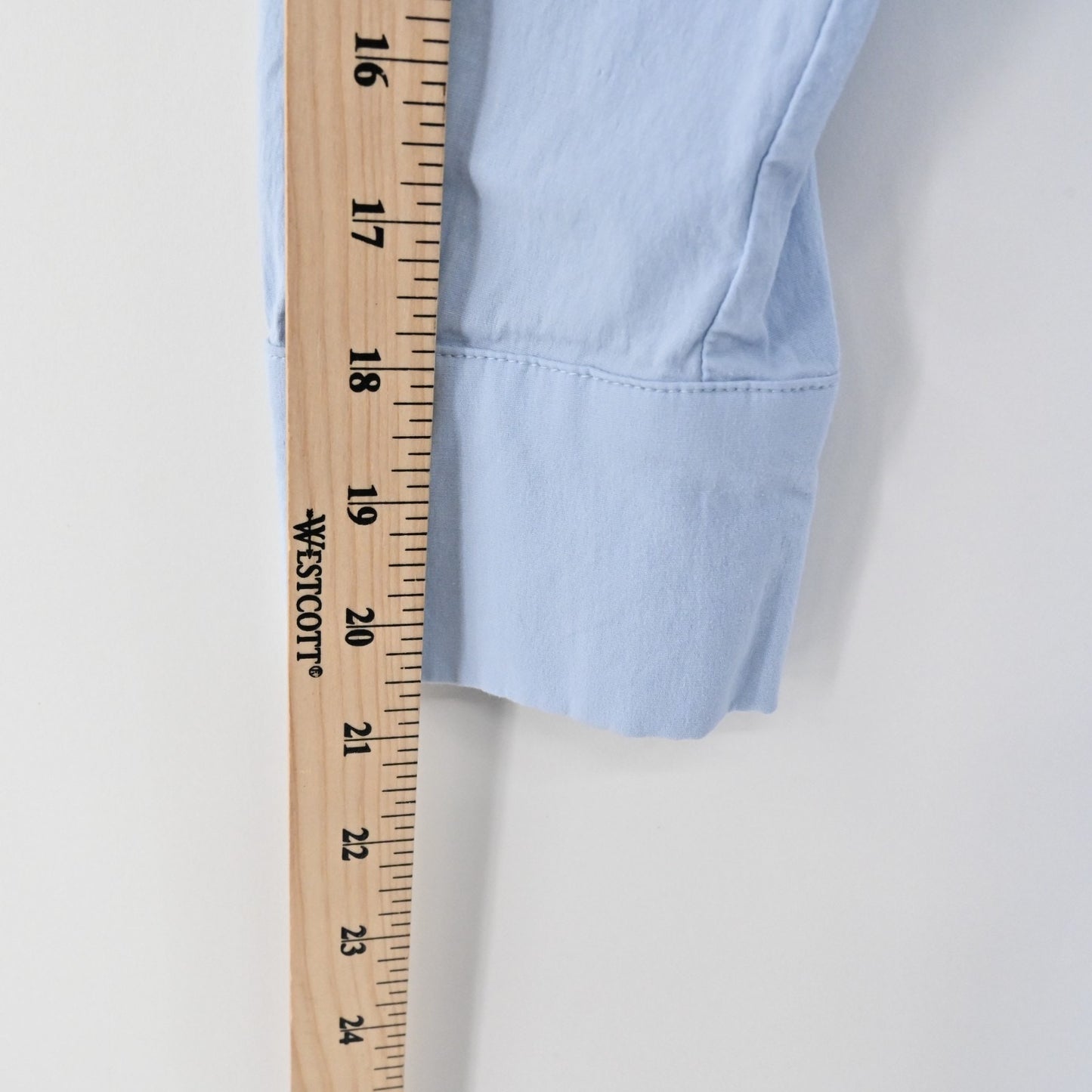 Tuckernuck Cleia Dress Size M Drop Waist Pomander Place Light Blue Swing Collar