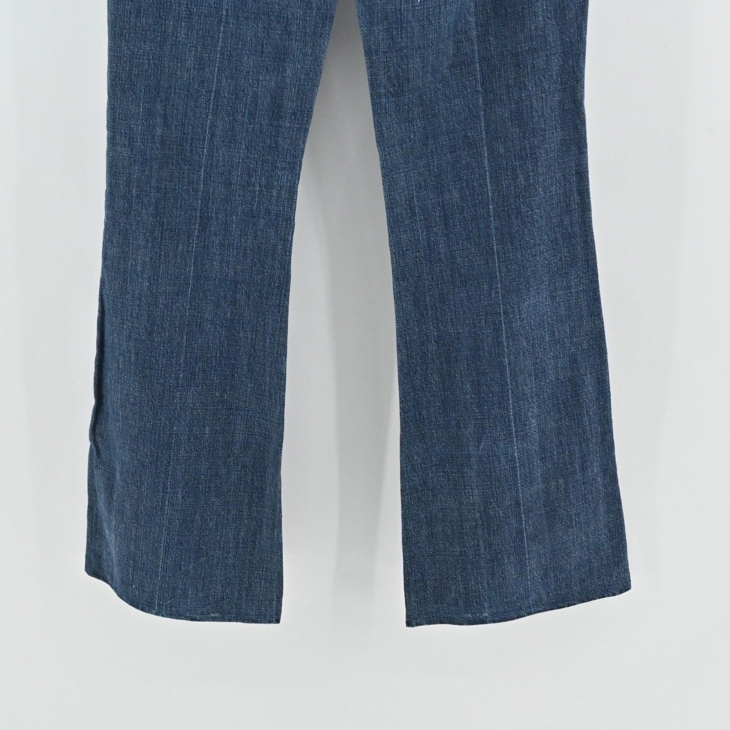 7FAM Womens Dojo Wide Leg Flare Jeans Size 30 Stretch Denim Medium Western USA