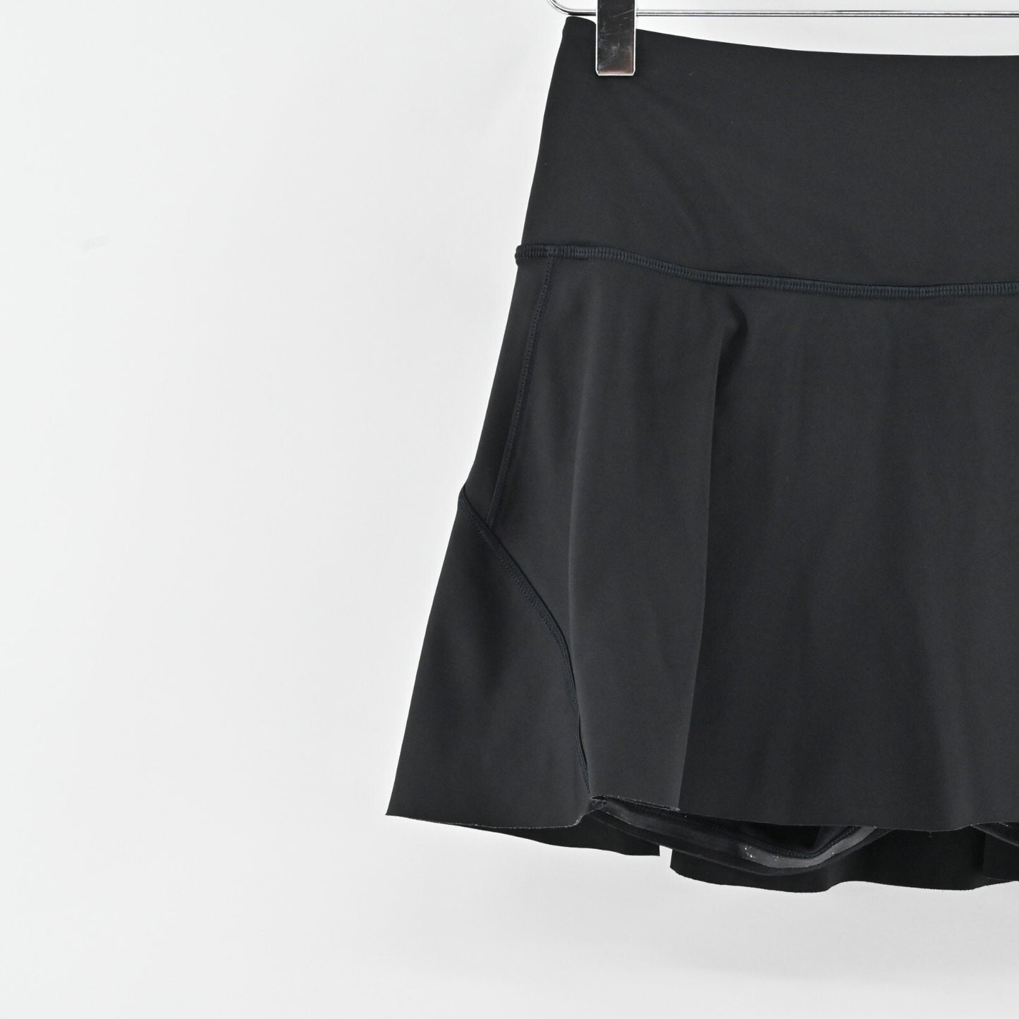 ATHLETA Skort Size XS Ace 13.5 in Black Tennis Skirt Pickleball Athletic Stretch